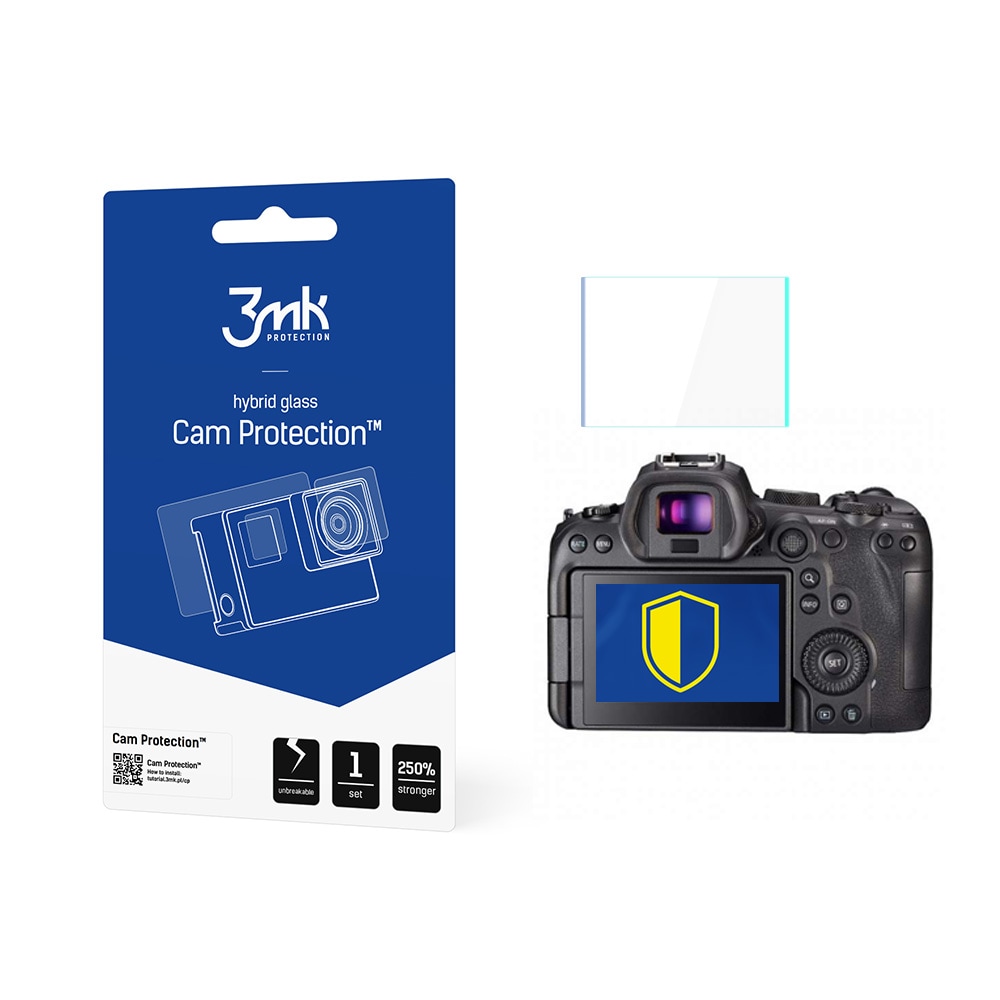 3mk:n suojalasi Canon EOS R6 -kameralle