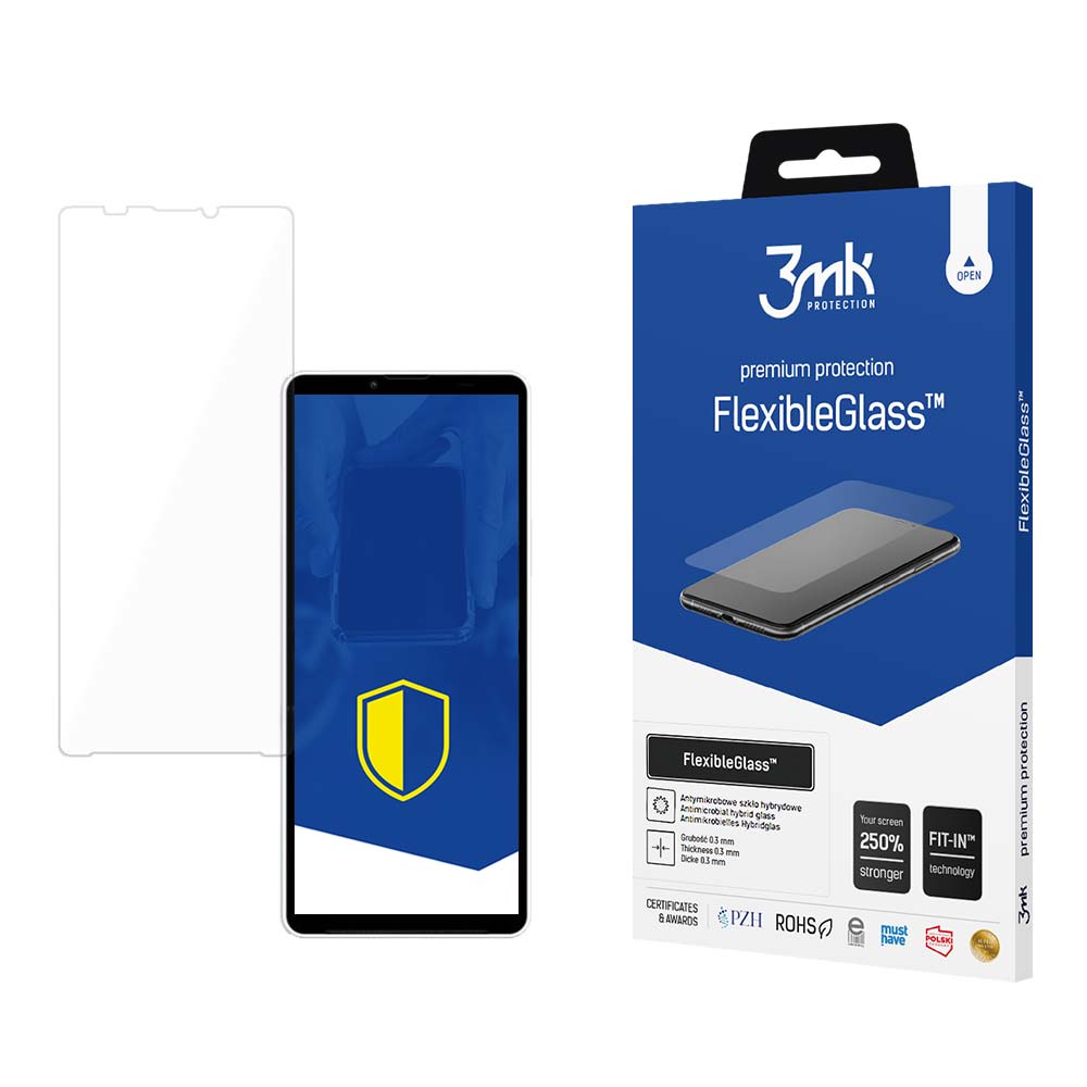 3mk FlexibleGlass™ -hybridilasi Sony Xperia 10 V:lle