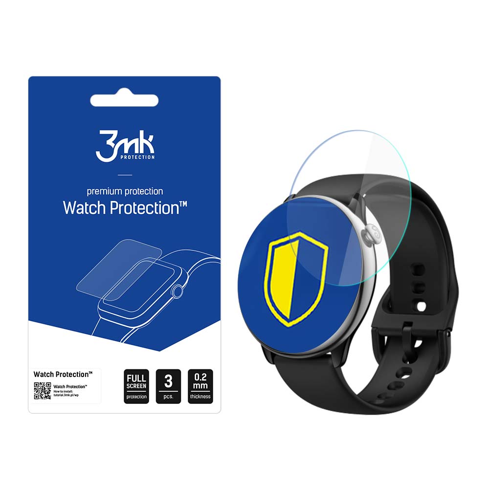 3mk Watch Protection™ vs. ARC+ -suojakalvo Amazfit GTR Mini -mallille