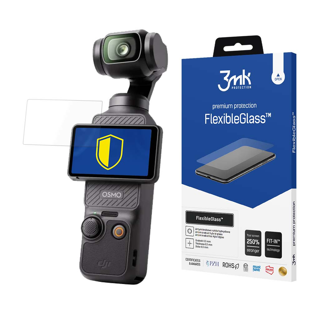 3mk FlexibleGlass™ -hybridilasi DJI Osmo Pocket 3:lle