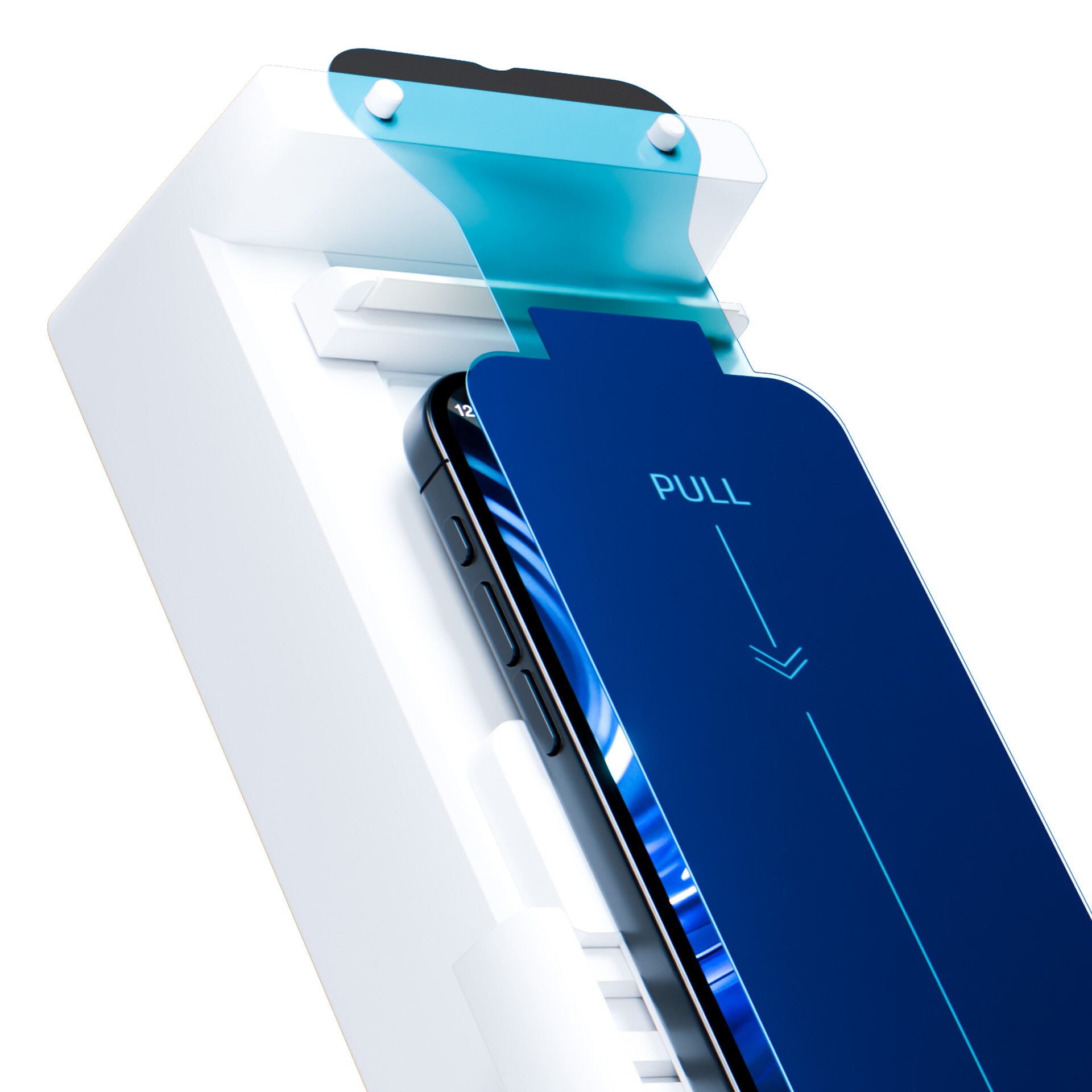 3mk Expert Glass Protection™ -karkaistu lasi asennustyökalulla Samsung Galaxy S24 Ultra -mallille