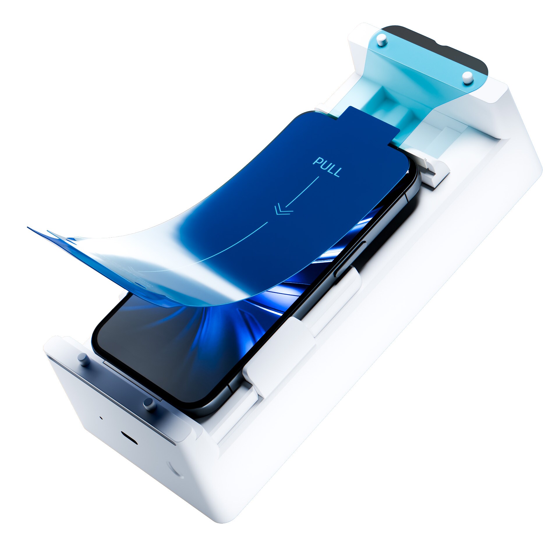 3mk Expert Glass Protection™ -karkaistu lasi asennustyökalulla Samsung Galaxy S24 Ultra -mallille