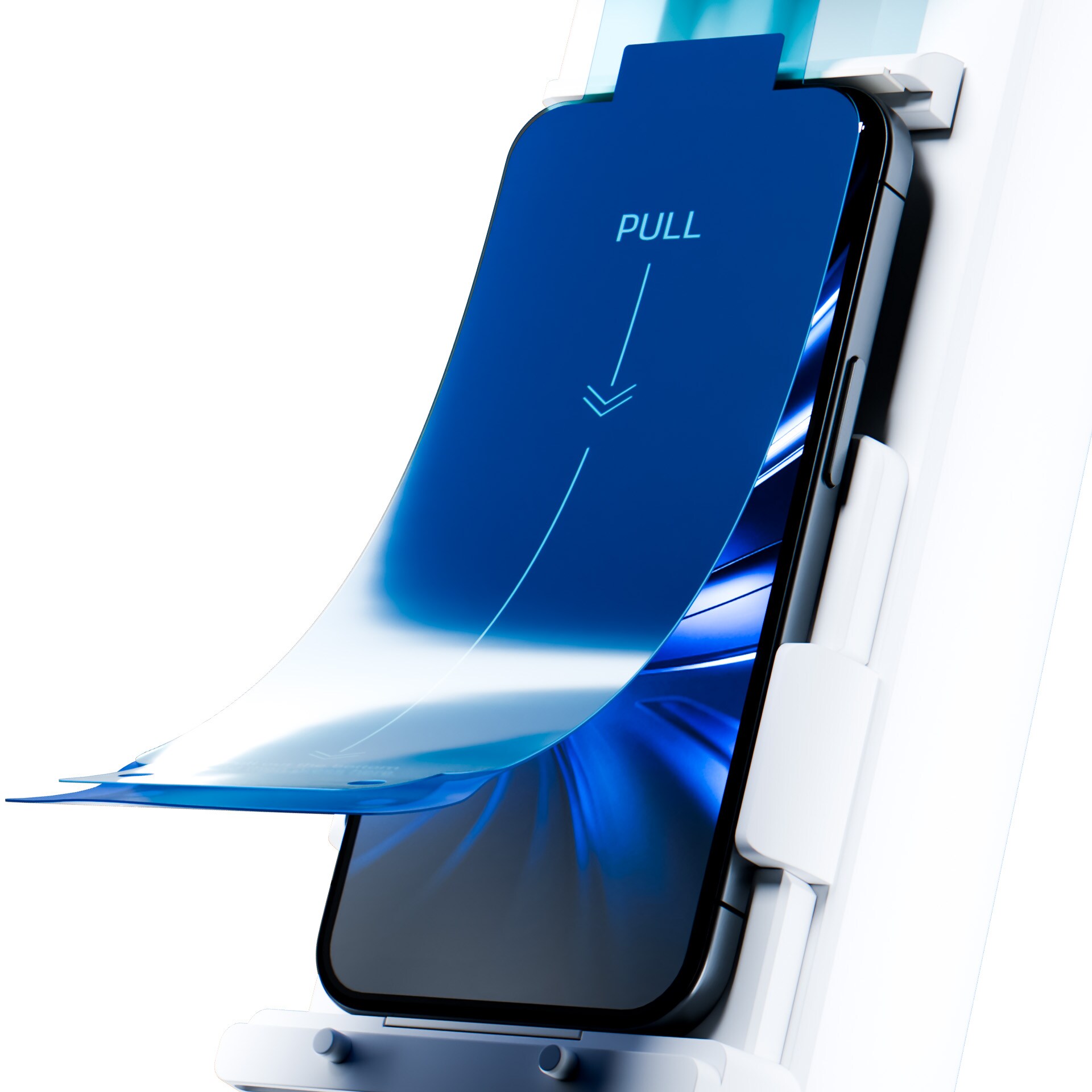 3mk Expert Glass Protection™ -karkaistu lasi asennustyökalulla Samsung Galaxy S24 Ultra -mallille