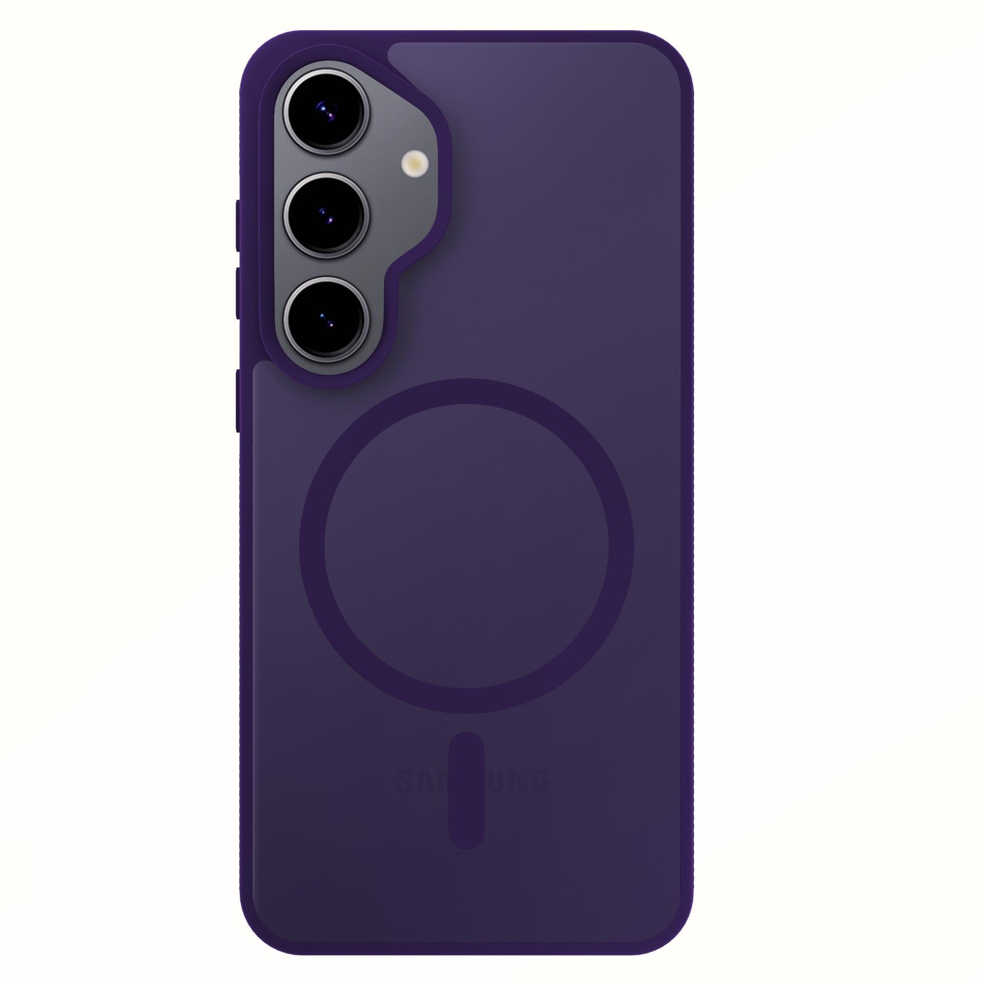 3mk Smoke MagCase Samsung Galaxy S25:lle – violetti