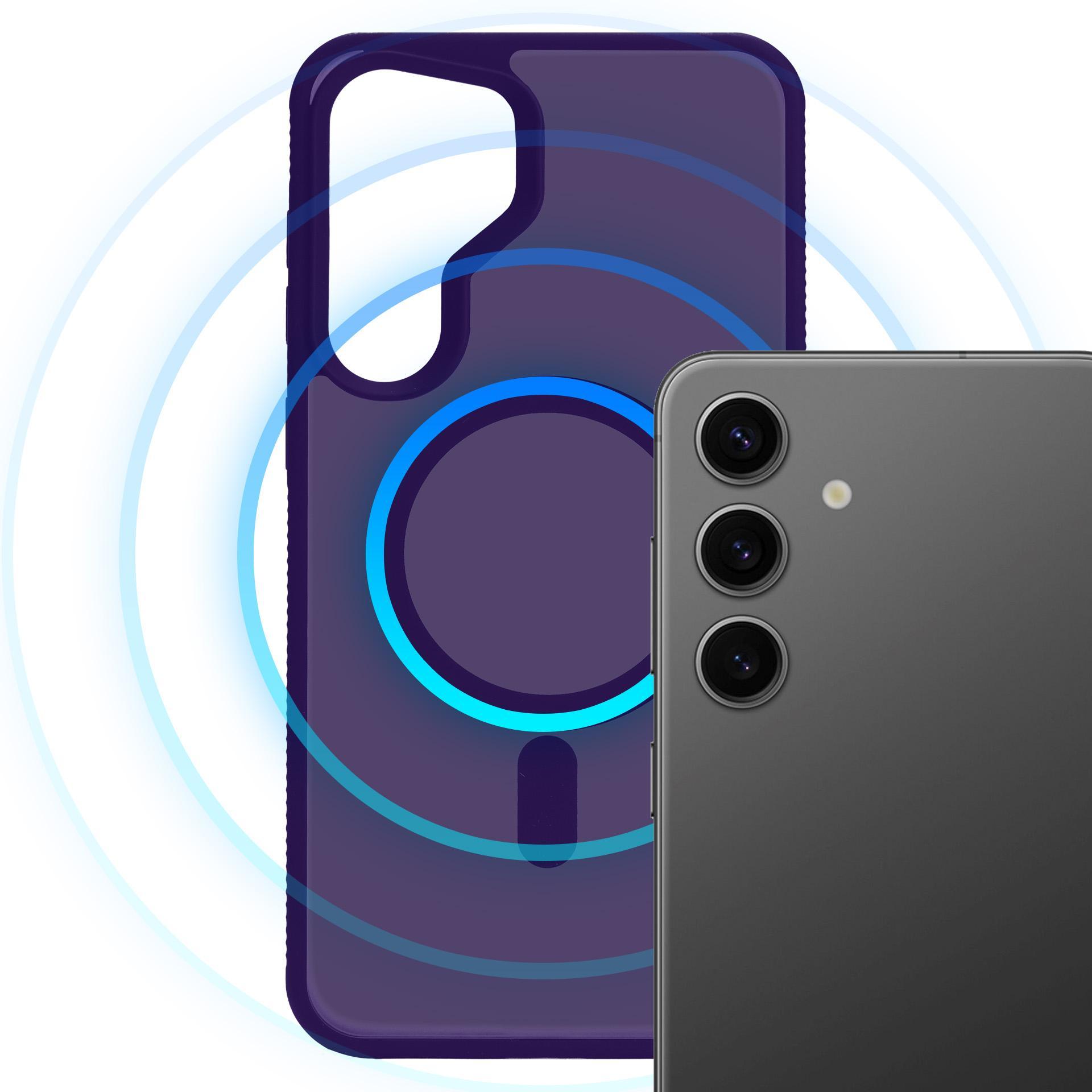 3mk Smoke MagCase Samsung Galaxy S25:lle – violetti
