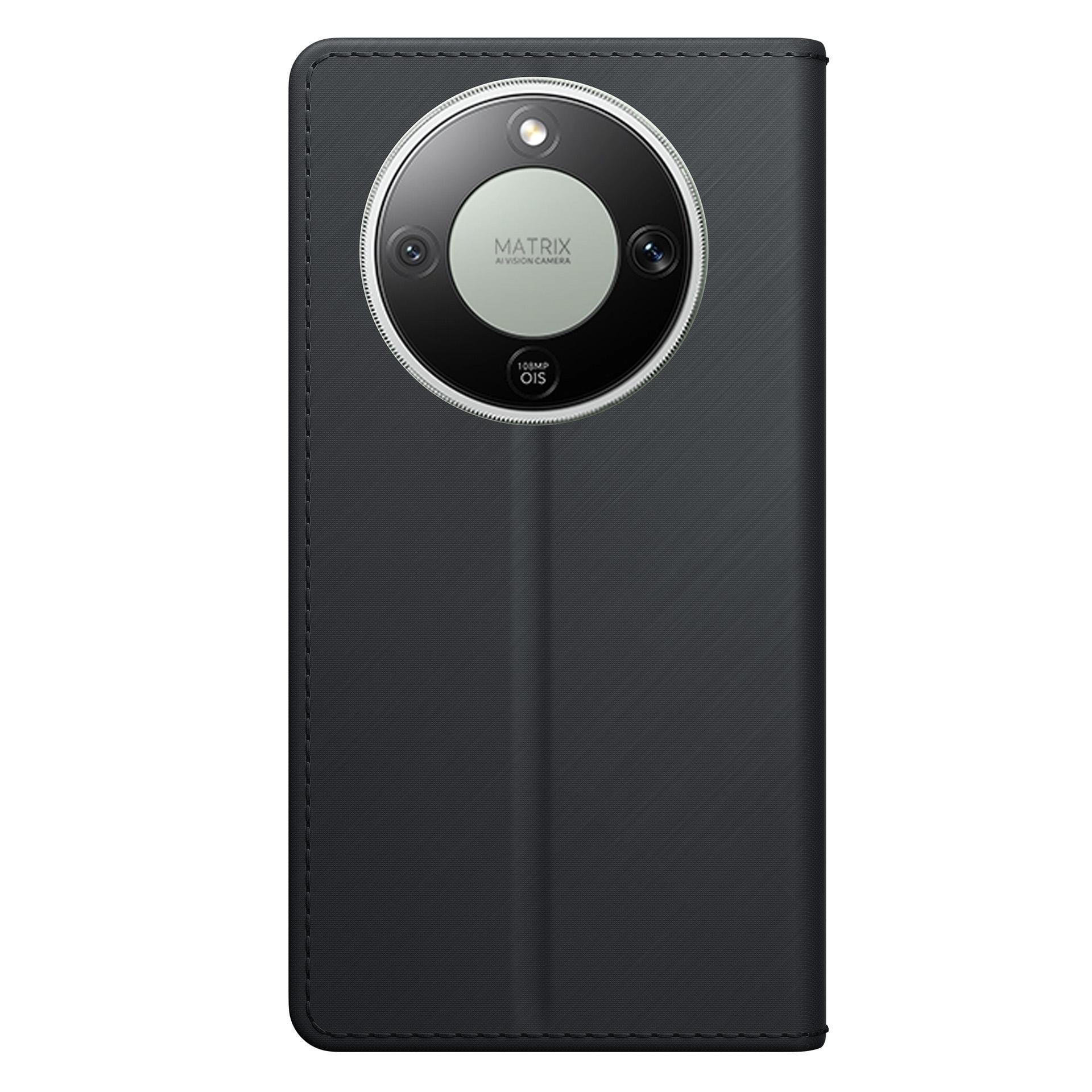 3mk-lompakkokotelo Honor Magic 8 Lite -mallille – musta
