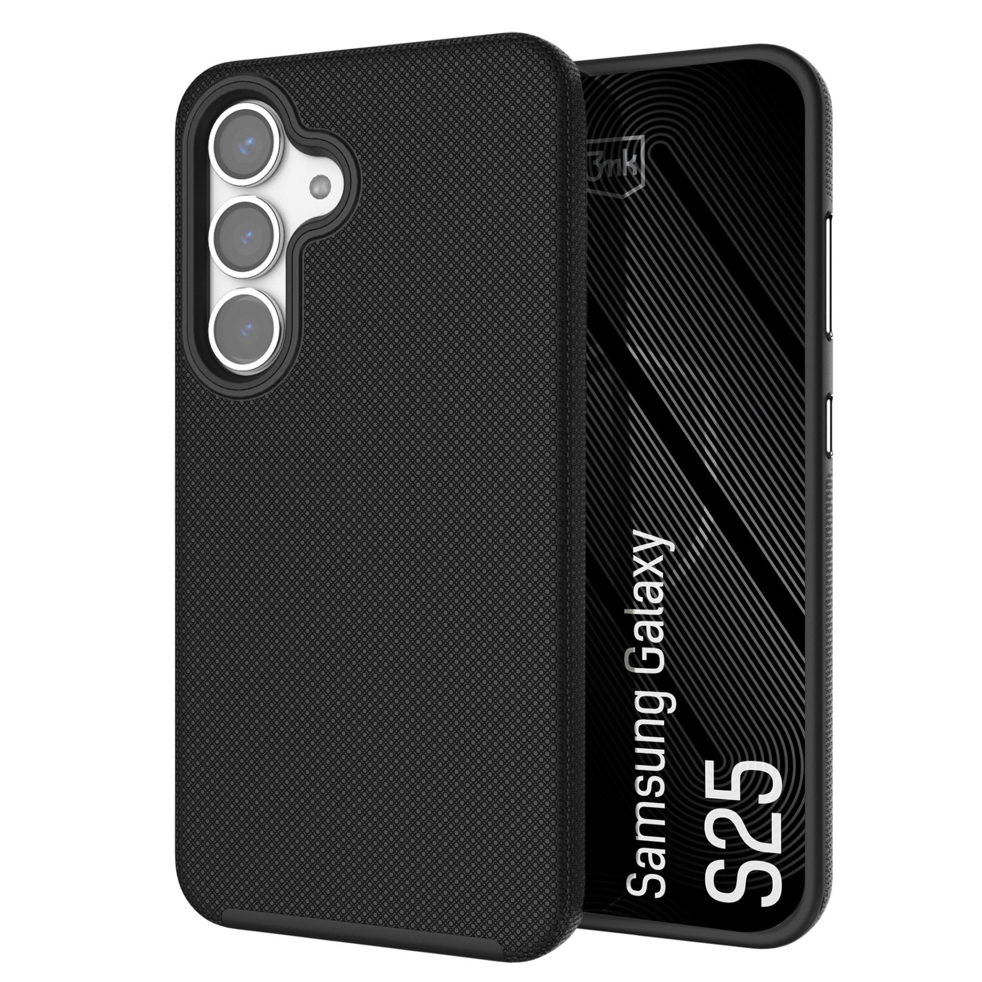 3mk Fortis MagCase Samsung Galaxy S25:lle – musta