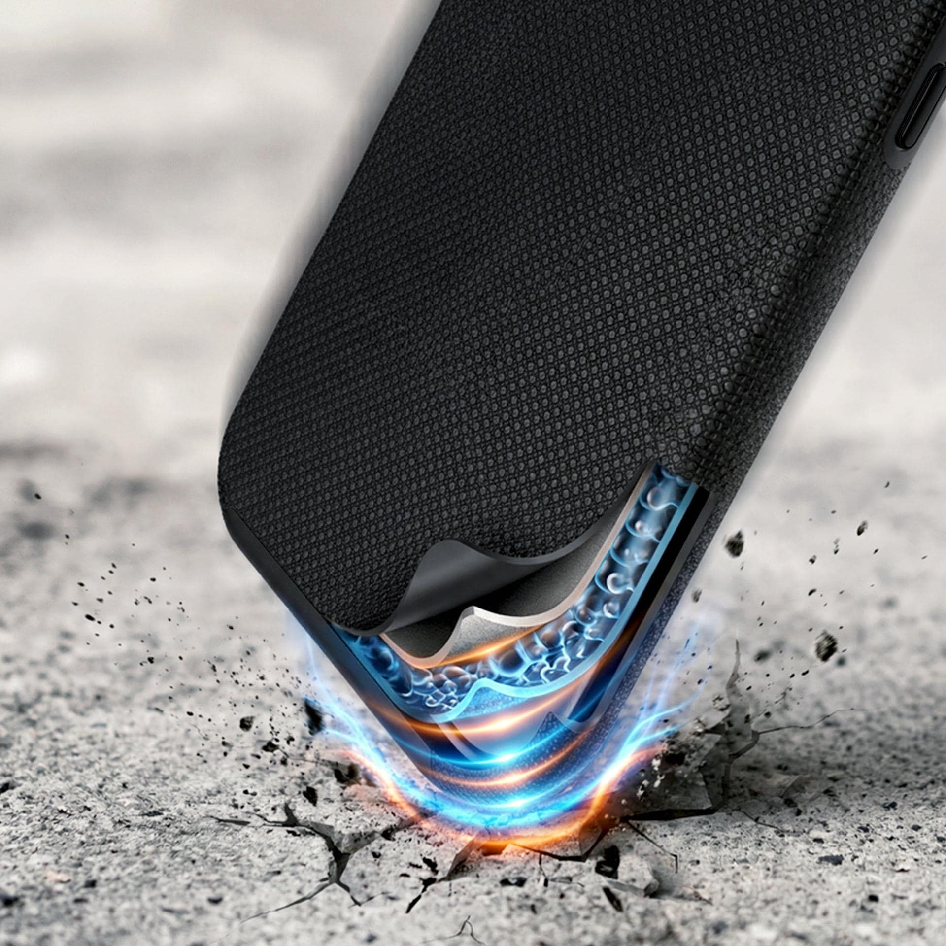 3mk Fortis MagCase Samsung Galaxy S26+:lle – musta