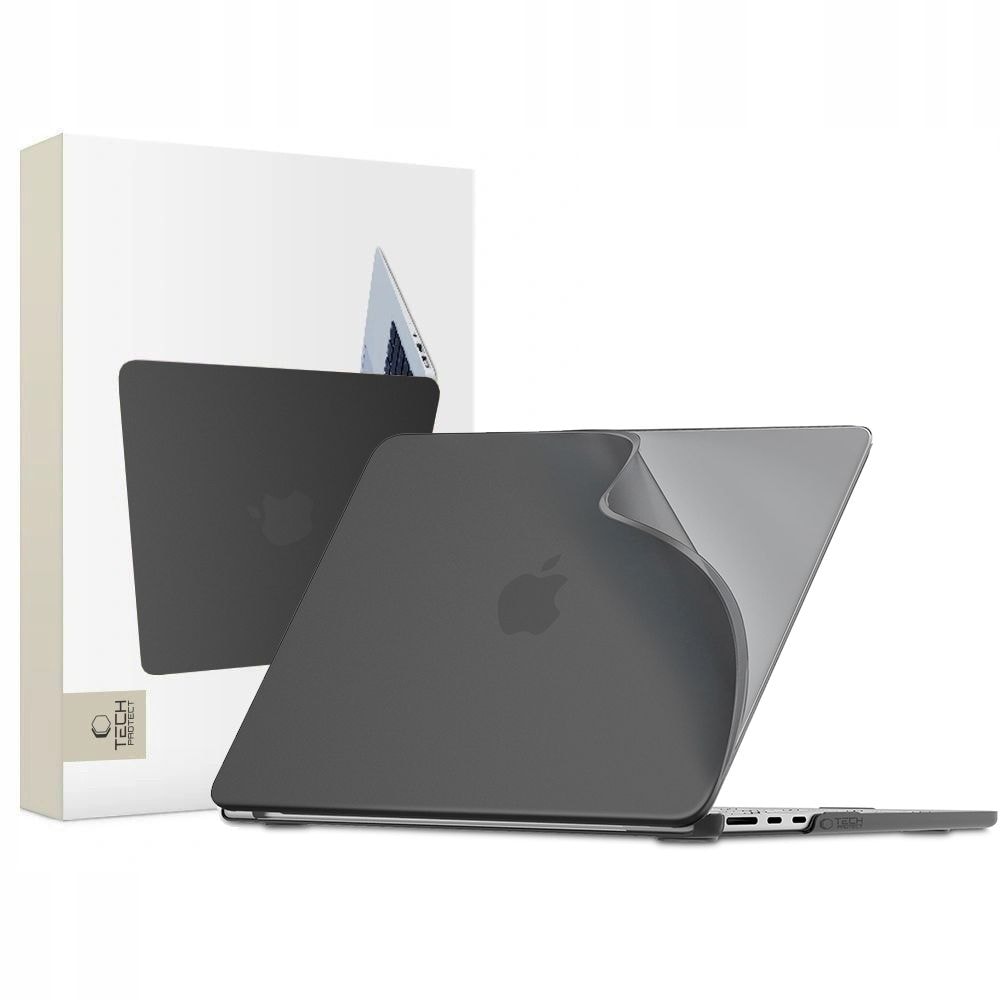 Tech-Protect Softshell -kotelo MacBook Air 13" 2023–2024–2025–2026 - mattamusta