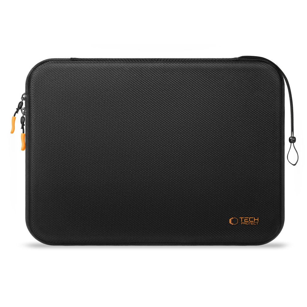 Tech-Protect Hardpouch -kannettavan suojakotelo 13–14 – musta ja oranssi