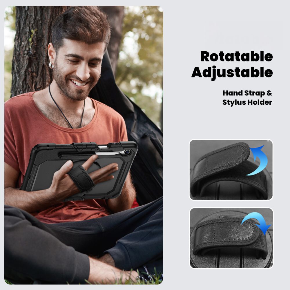 Tech-Protect -kovakotelo Samsung Galaxy Tab S11 11.0 X730 / X736B - musta