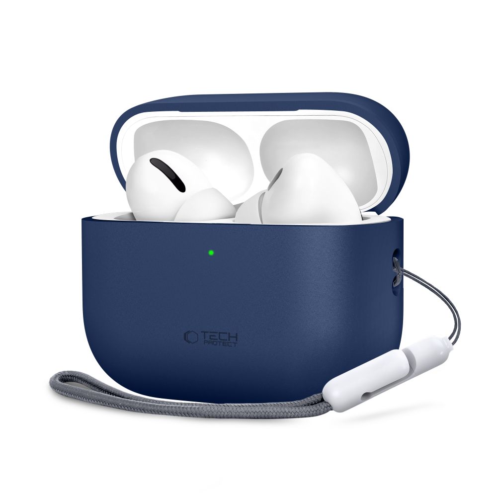 Tech-Protect-silikonikotelo AirPods Pro 3:lle – tummansininen