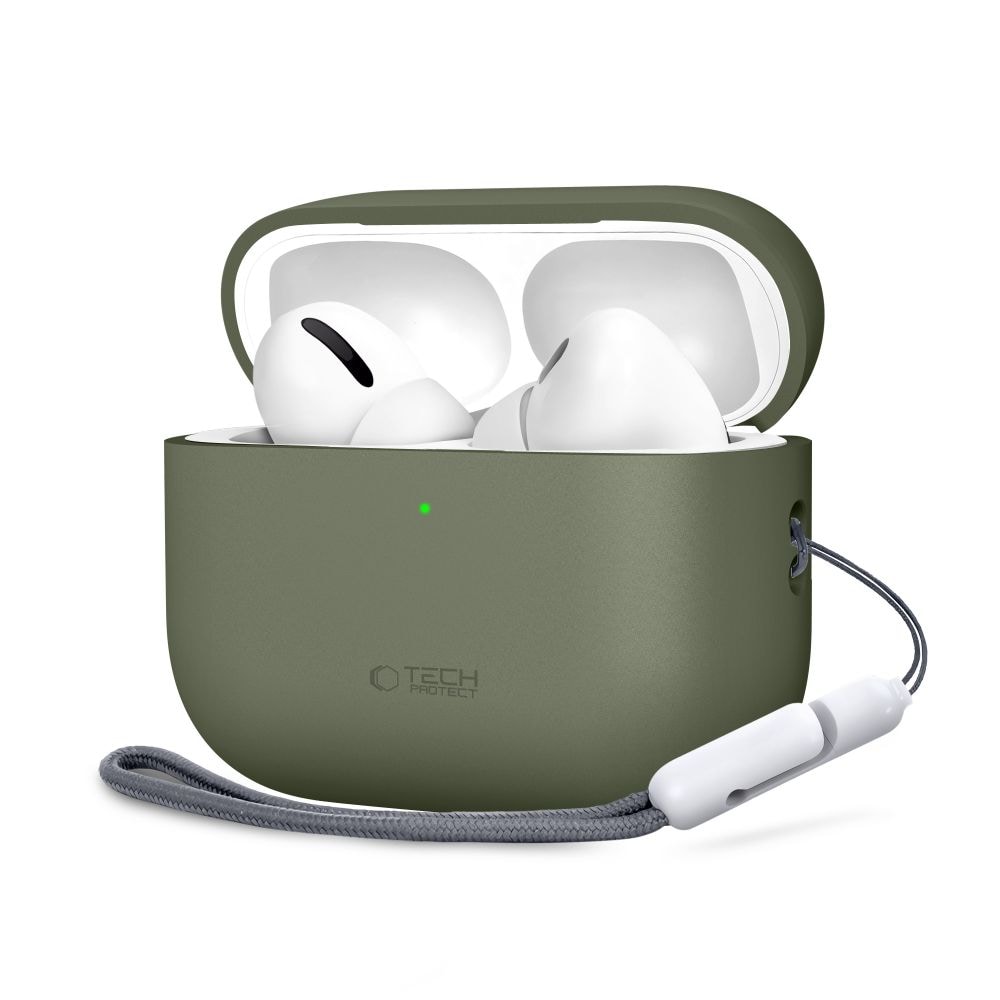 Tech-Protect-silikonikotelo AirPods Pro 3:lle – vihreä