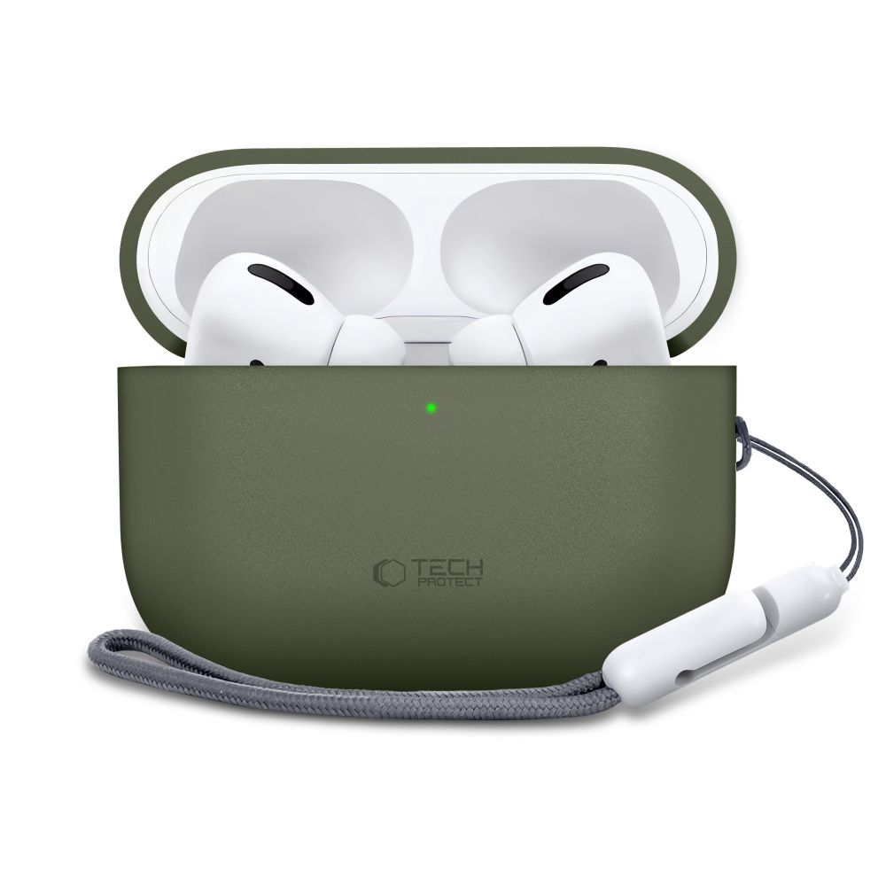 Tech-Protect-silikonikotelo AirPods Pro 3:lle – vihreä