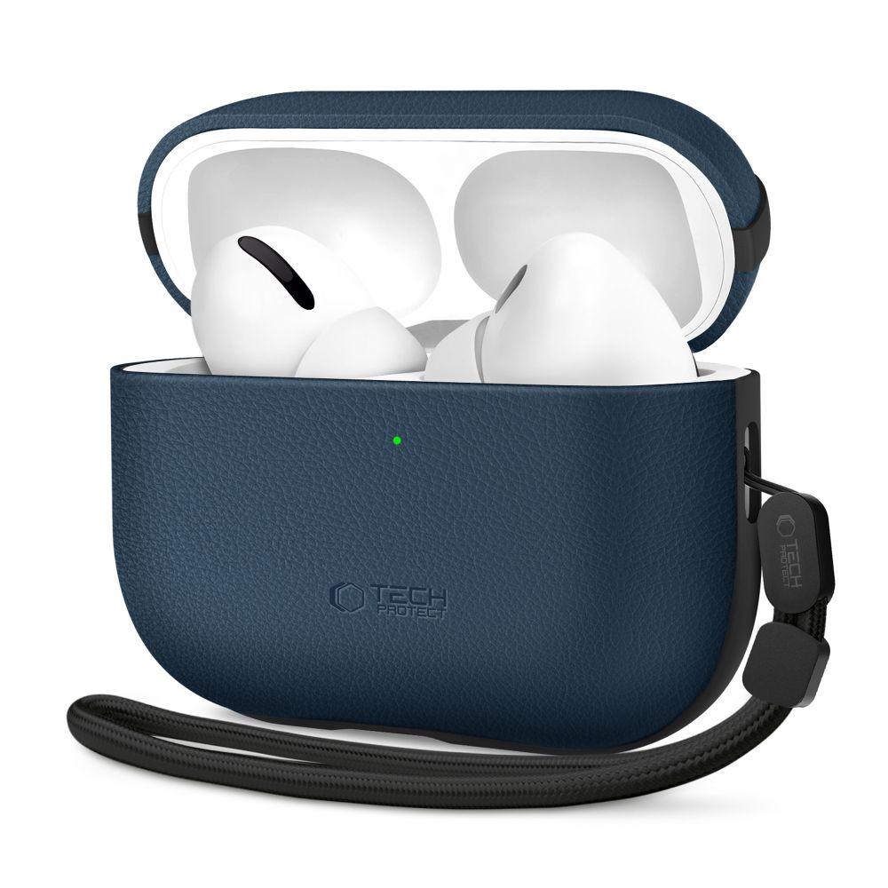 Tech-Protect NaturalFit -suojakotelo AirPods Pro 3:lle – tummansininen