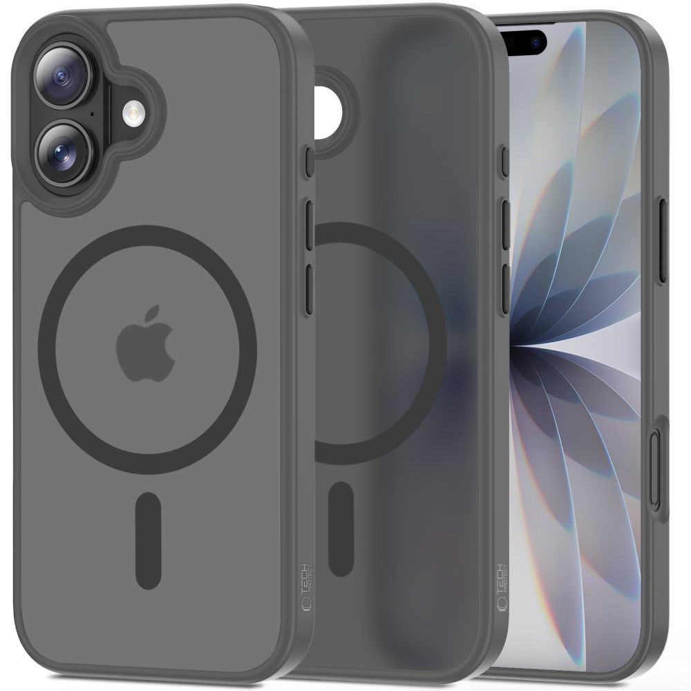 Tech-Protect MagMat MagSafe -suojakotelo iPhone 17:lle – harmaa