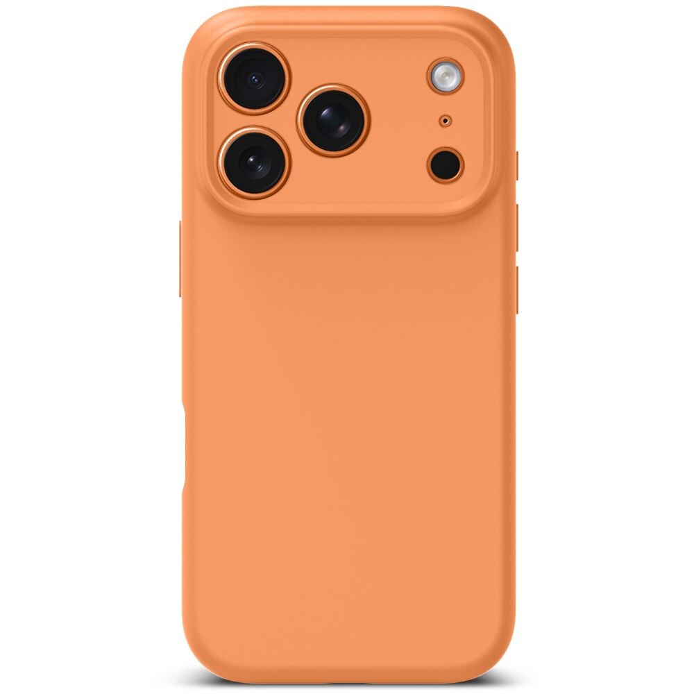 Tech-Protect-silikoninen MagSafe-kotelo iPhone 17 Pro:lle – oranssi