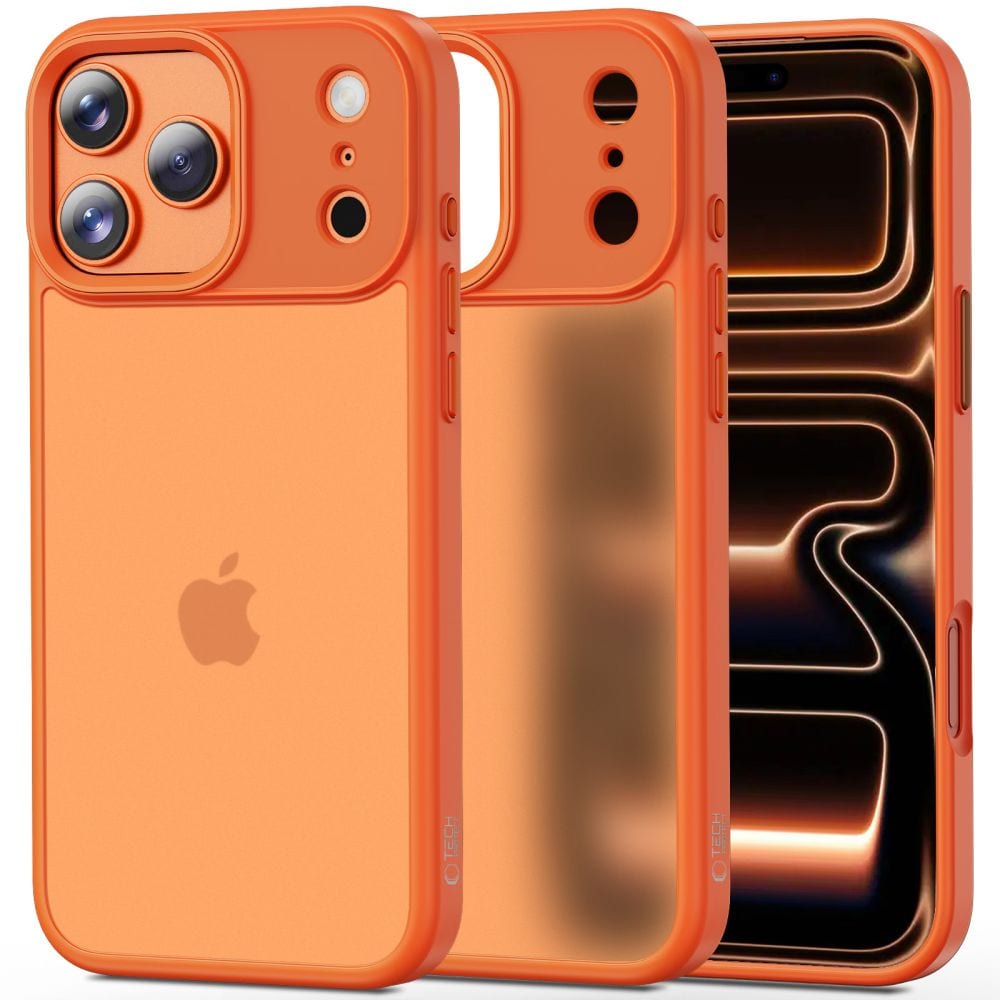 Tech-Protect MagMat -suojakotelo iPhone 17 Pro Maxille – oranssi