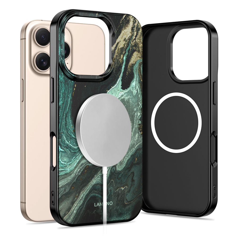 Tech-Protect Lamano MagSafe -suojakotelo iPhone 16 Pro Maxille – monivärinen