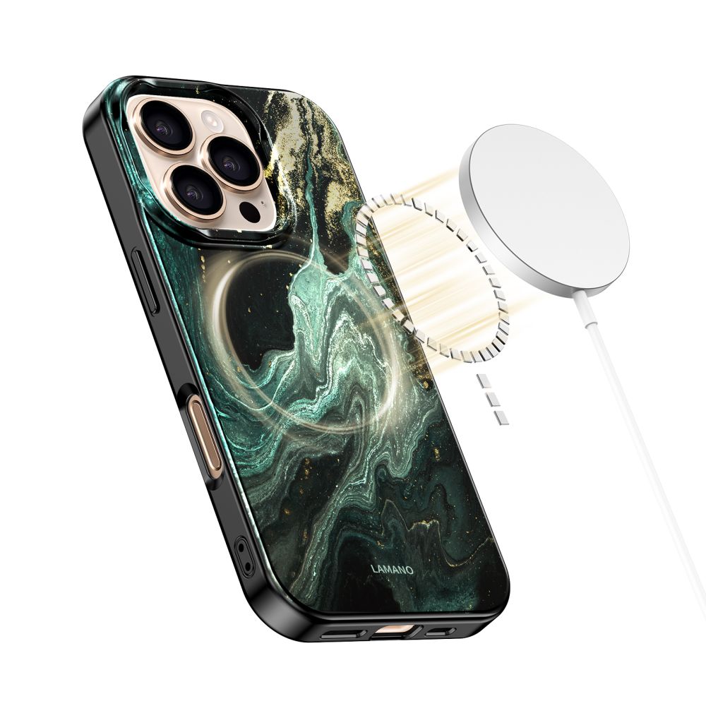 Tech-Protect Lamano MagSafe -suojakotelo iPhone 16 Pro Maxille – monivärinen