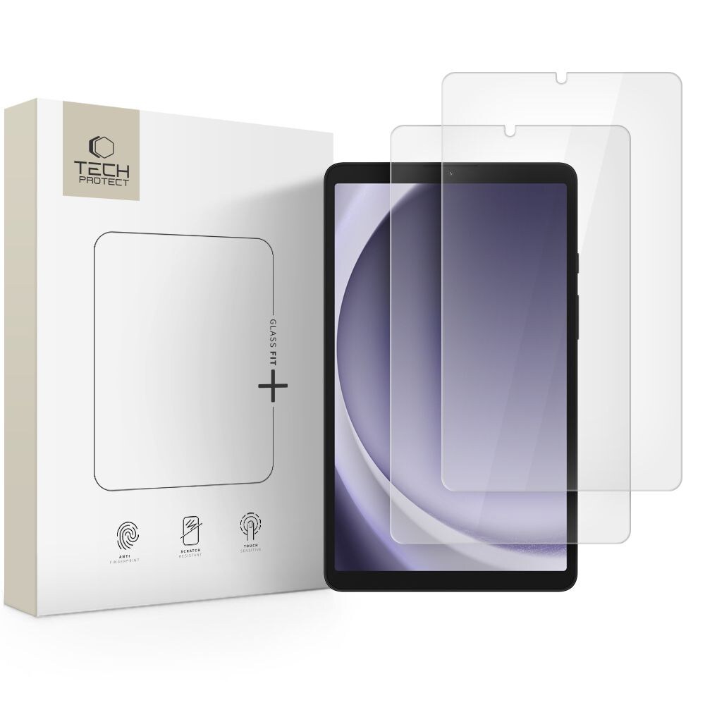 Tech-Protect Glass Fit+ 2 kpl Samsung Galaxy Tab A9/A11 8,7 X110/X115/X133/X135 -malleille