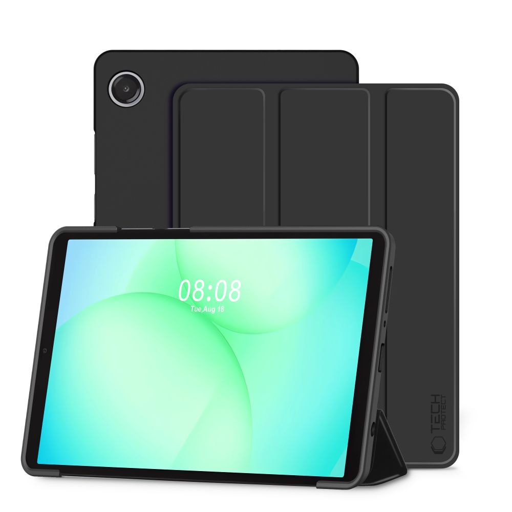 TechProtect SmartCase -suojakotelo Samsung Galaxy Tab A9 / A11 8.7 X110 / X115 / X133 / X135 - musta