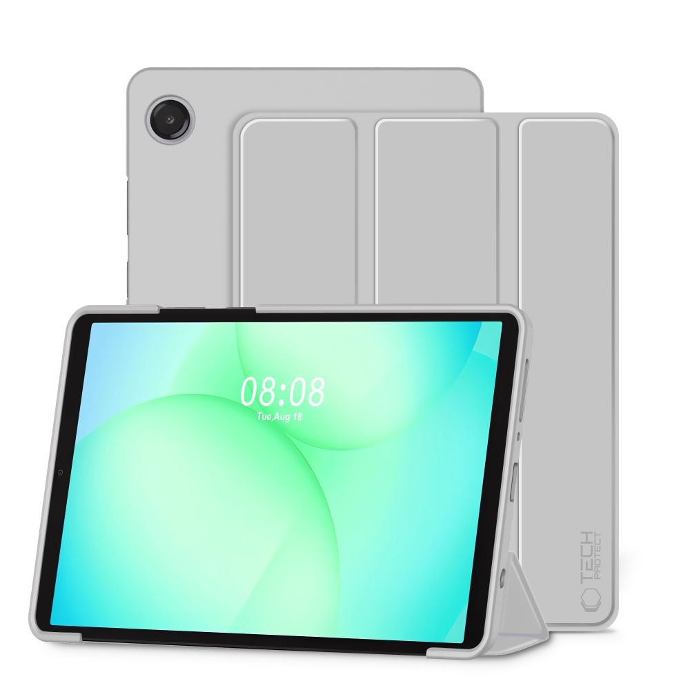 TechProtect SmartCase suojakotelo Samsung Galaxy Tab A9/A11 8.7 X110/X115/X133/X135 - harmaa