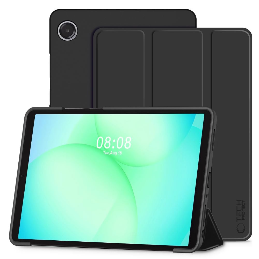 TechProtect SmartCase -suojakotelo Samsung Galaxy Tab A9+/A11+ Plus 11.0 X210/X215/X216 - musta