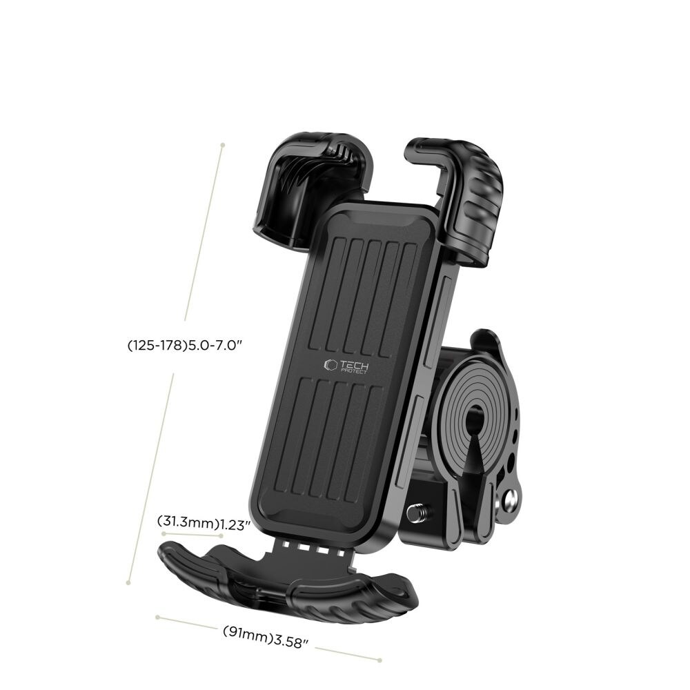 Tech-Protect V7 -ohjaustangon kiinnike – musta