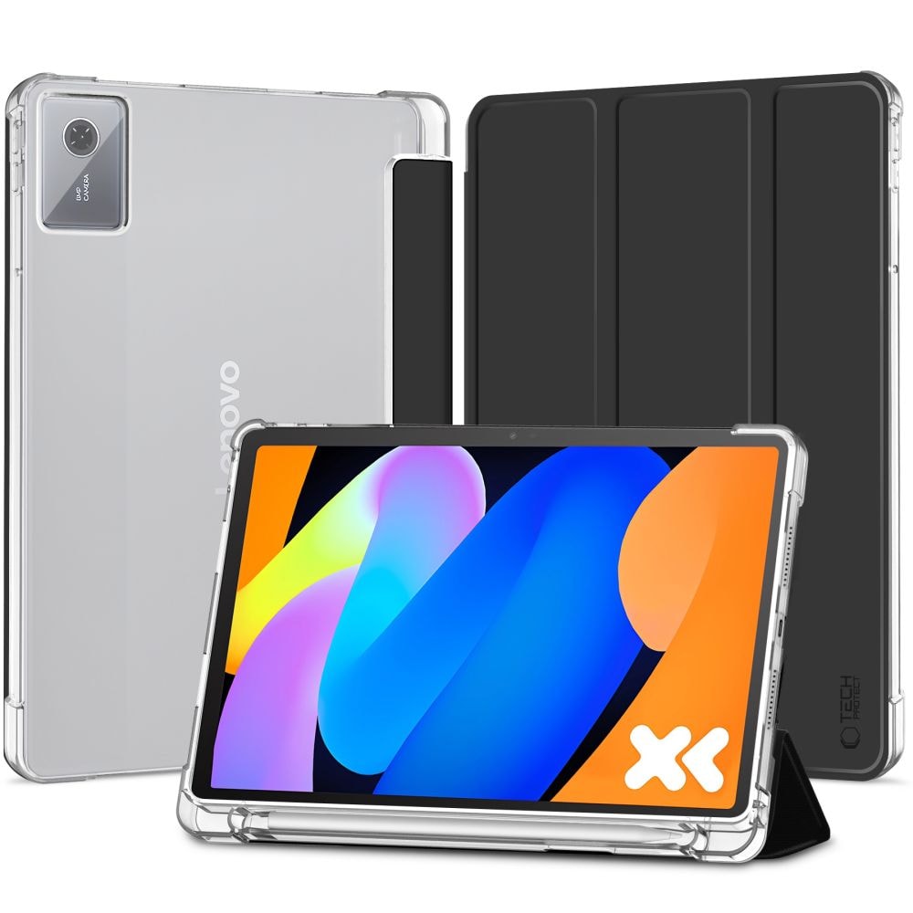 Tech-Protect SC Pen Hybrid -kotelo Lenovo Idea Tab 11.0:lle TB-336 – musta