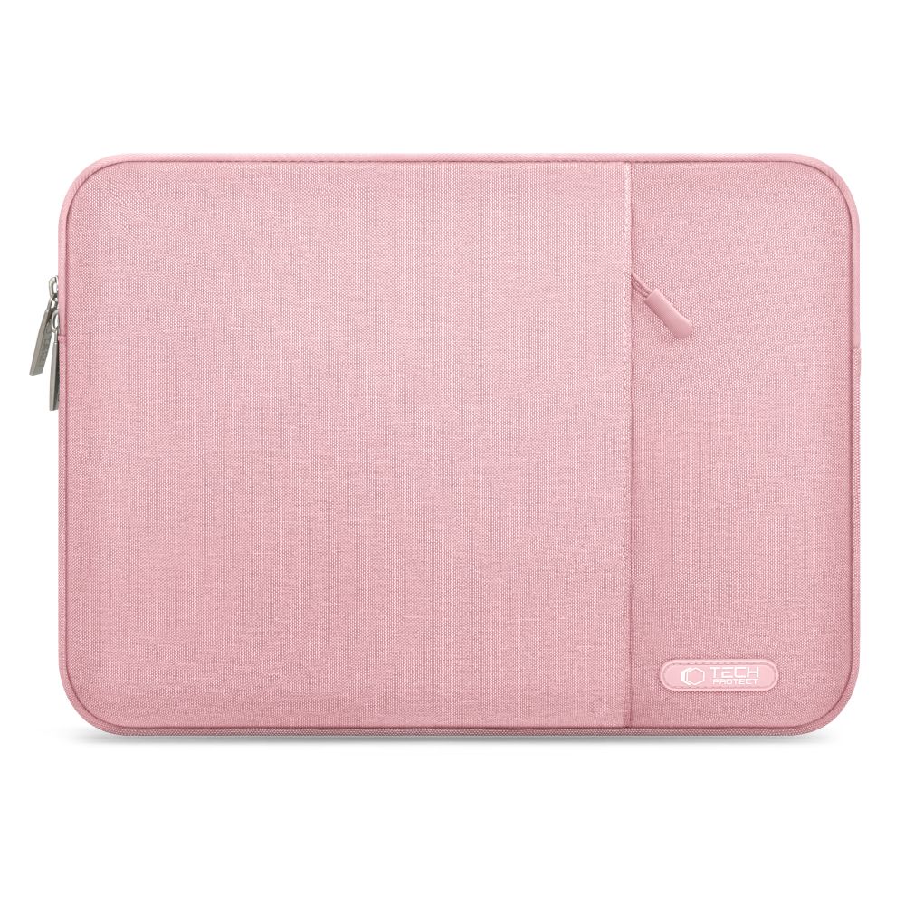 Tech-Protect Sleeve -kannettava 13–14 -kotelo – vaaleanpunainen