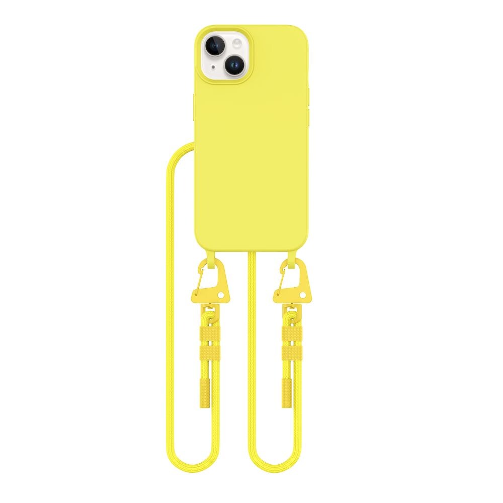 Tech-Protect Magnecklace MagSafe -suojakotelo iPhone 14:lle – keltainen