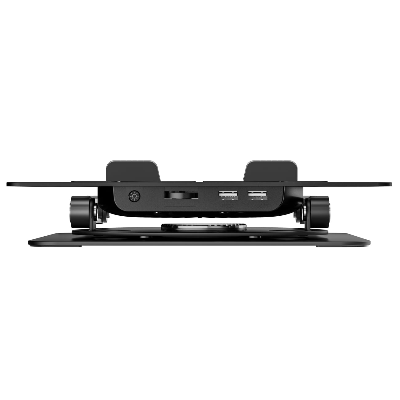 Wozinsky WDCX-X16-AS CoolBase RGB 360° -jäähdytysteline kannettavalle ja tabletille – musta