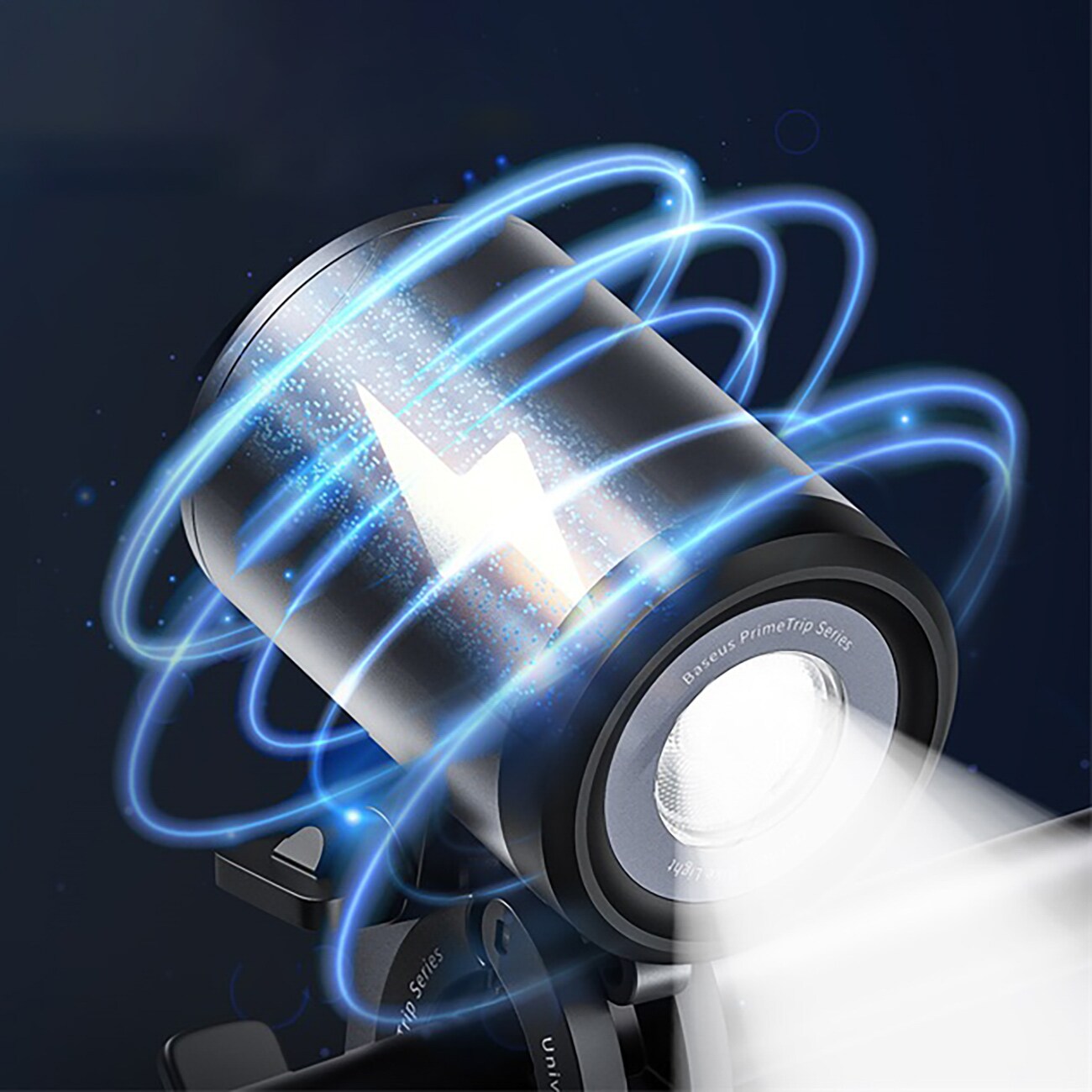 Baseus PrimeTrip Universal 3000 mAh IP68 LED-pidike ja 2-in-1-lamppu – musta ja harmaa