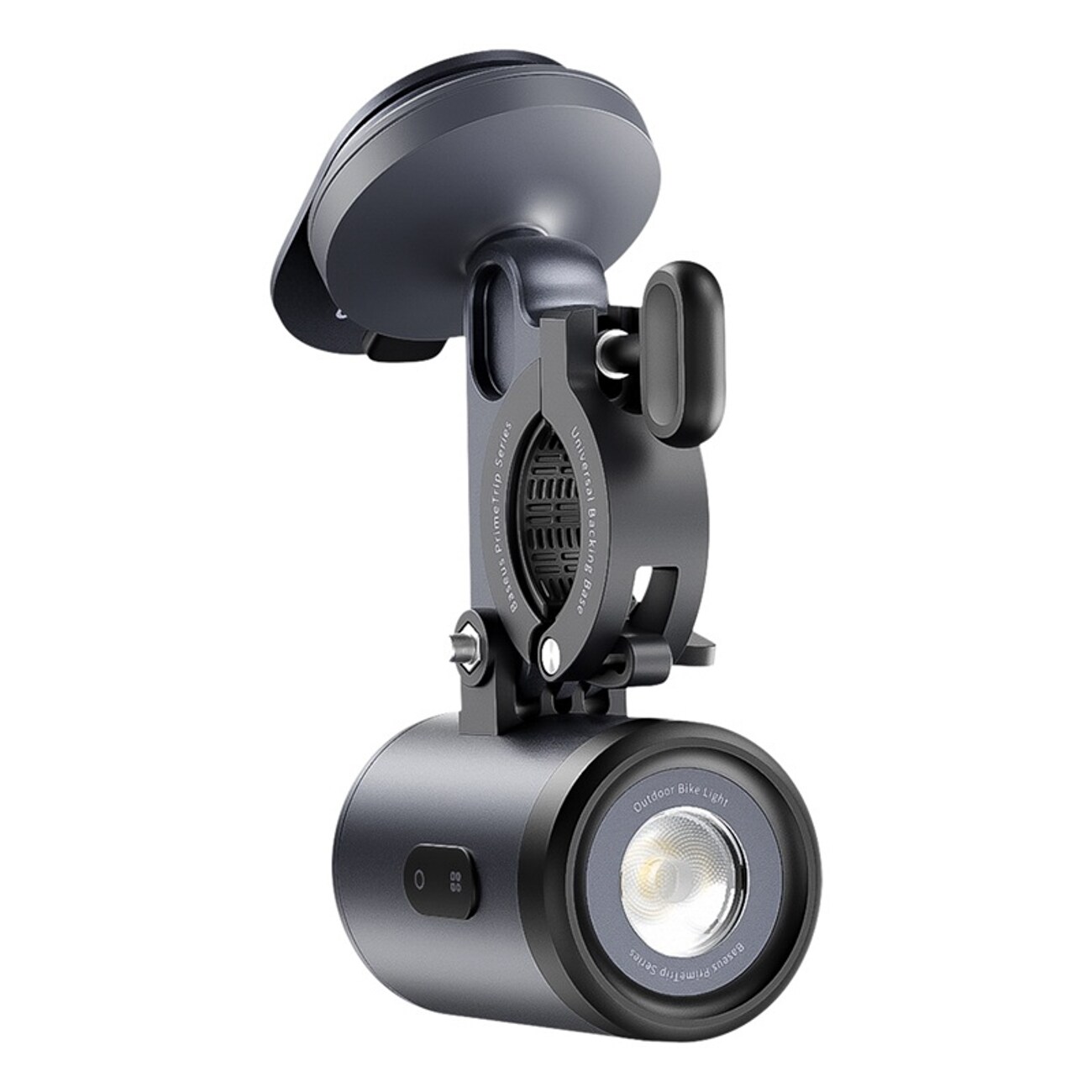Baseus PrimeTrip Universal 3000 mAh IP68 LED-pidike ja 2-in-1-lamppu – musta ja harmaa