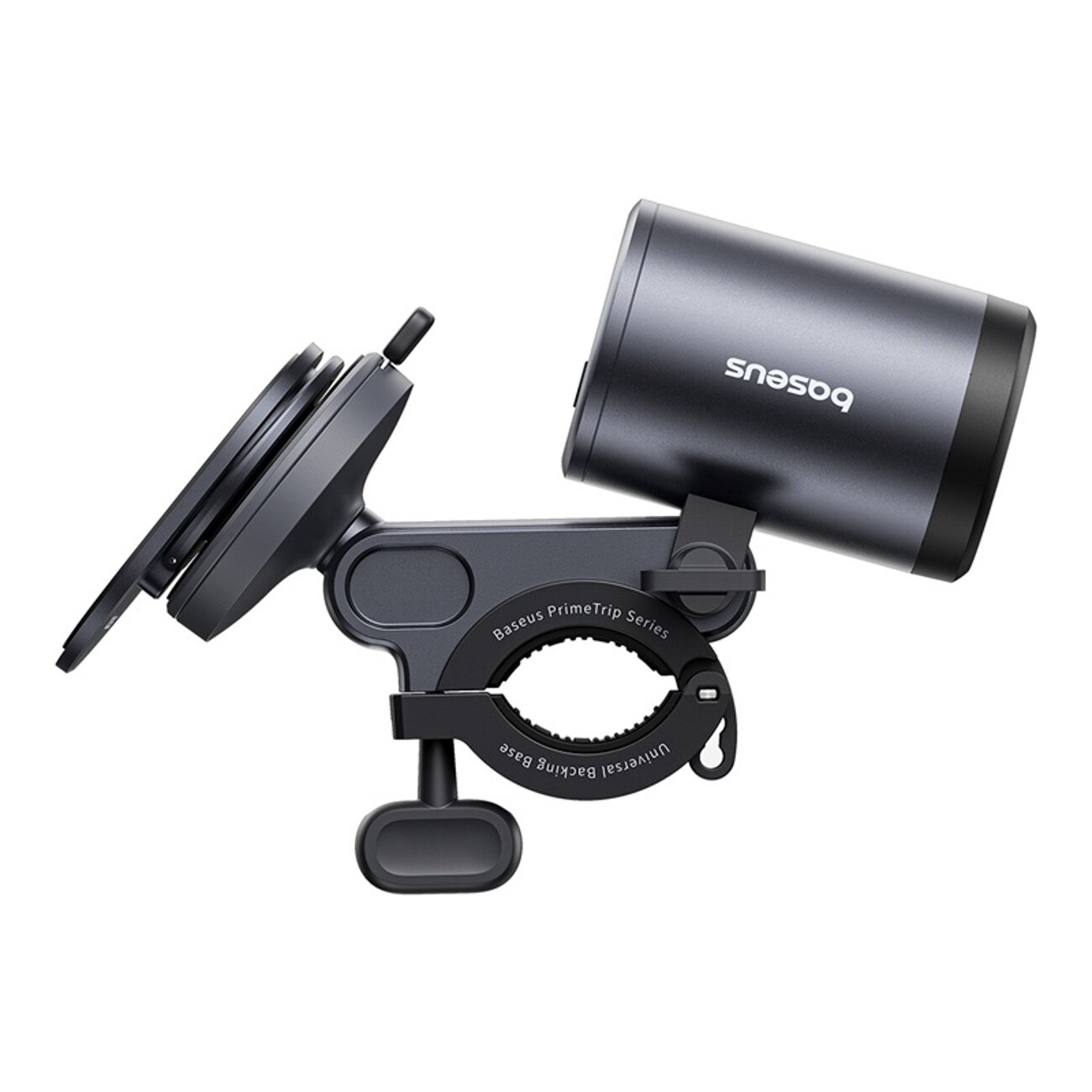 Baseus PrimeTrip Universal 3000 mAh IP68 LED-pidike ja 2-in-1-lamppu – musta ja harmaa