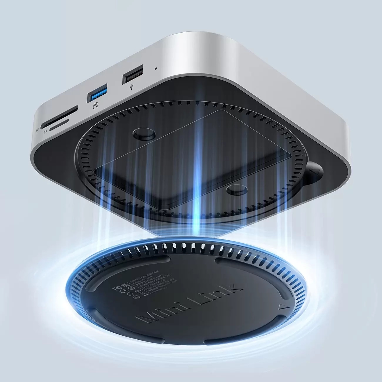 Orico MiniLink 9-in-1 -telakointiasema – hopea