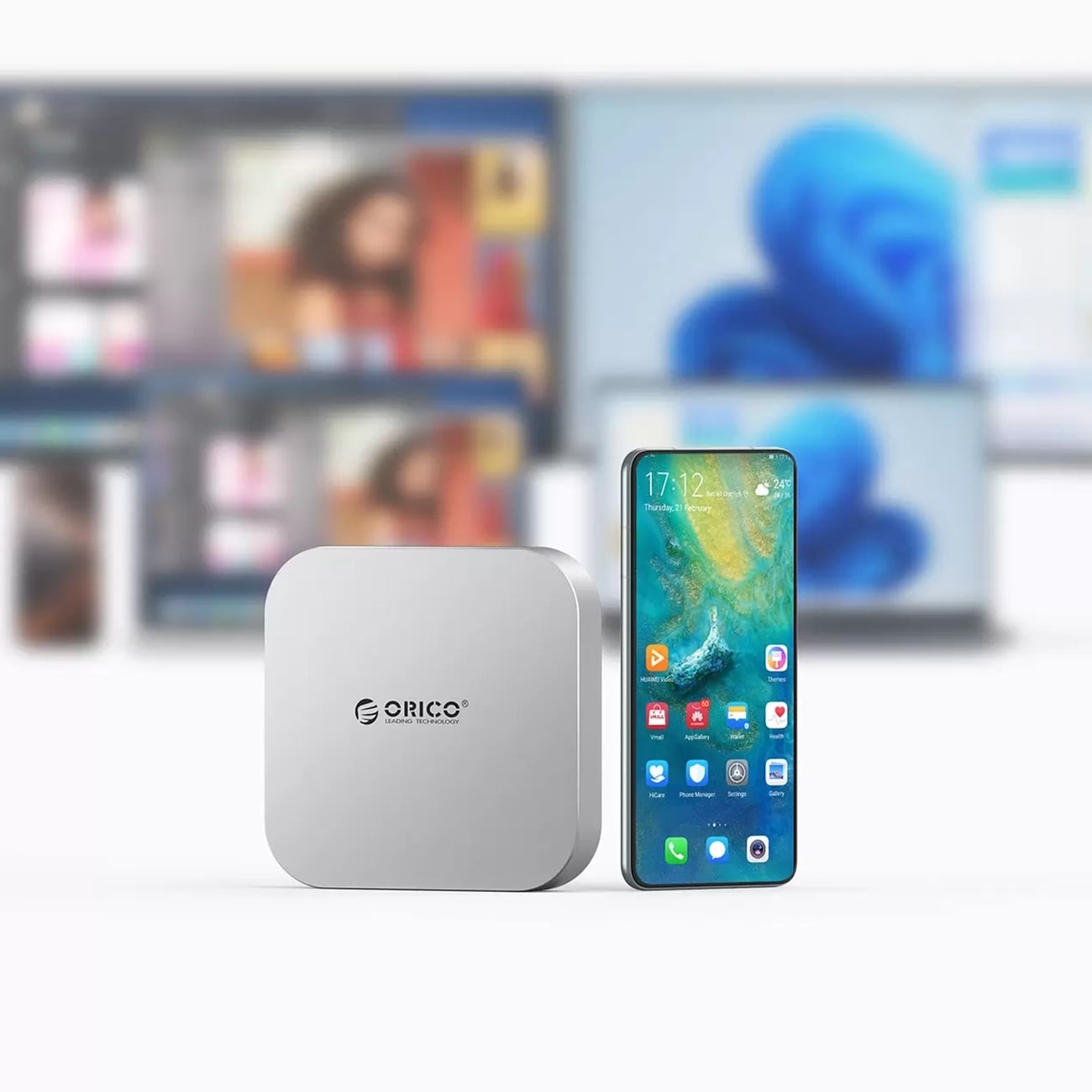 Orico MiniLink 9-in-1 -telakointiasema – hopea