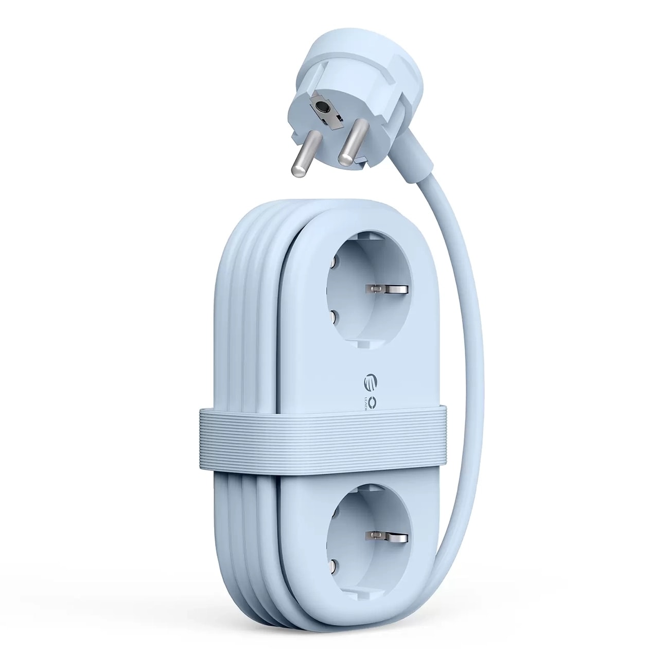 Orico AP3 65 W GaN 6-in-1-pistorasia, 2 x verkkovirta + 2 x USB-A + 2 x USB-C – sininen