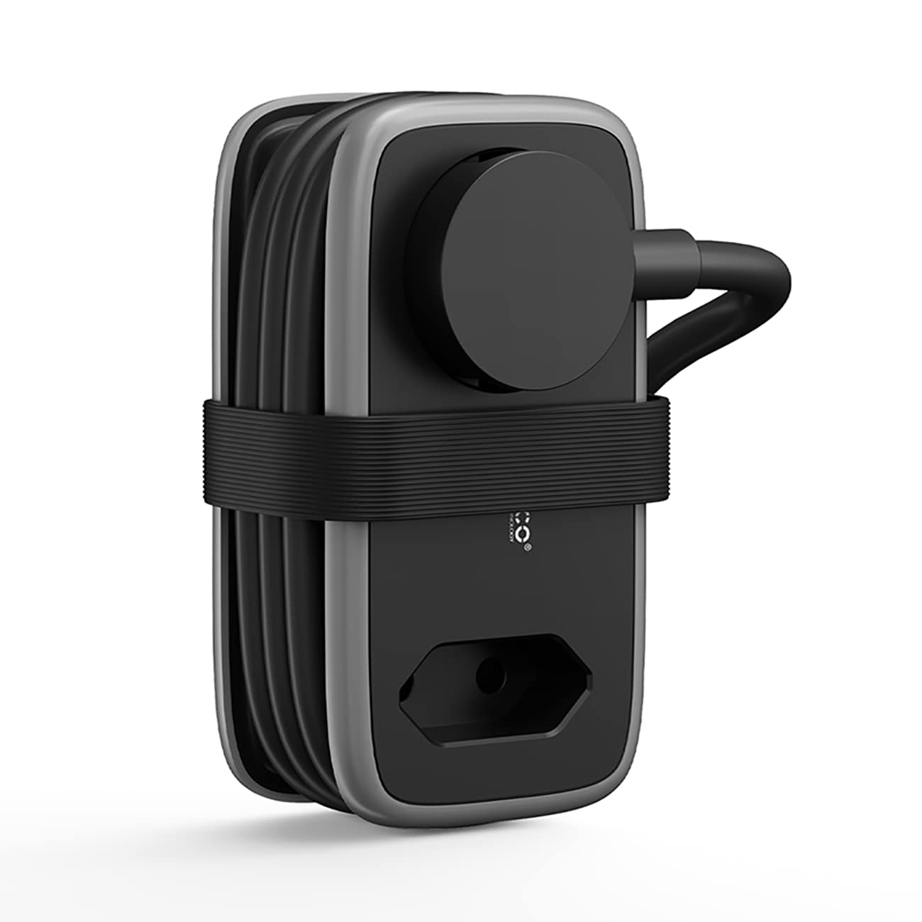 Orico AP3 65 W GaN 6-in-1-pistorasia, 2 x AC + 2 x USB-A + 2 x USB-C – musta