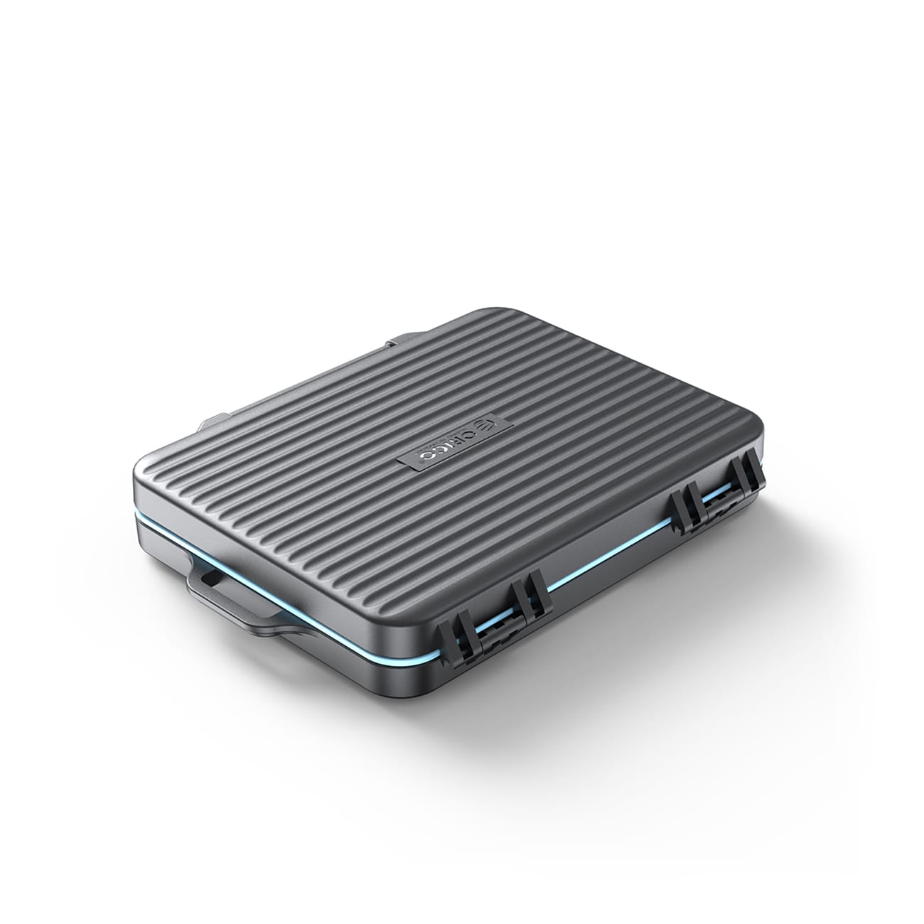 Orico PHCD -kotelo tallennusvälineille: 2,5" SSD/HDD, M.2 SSD, SD/MicroSD/CF – musta