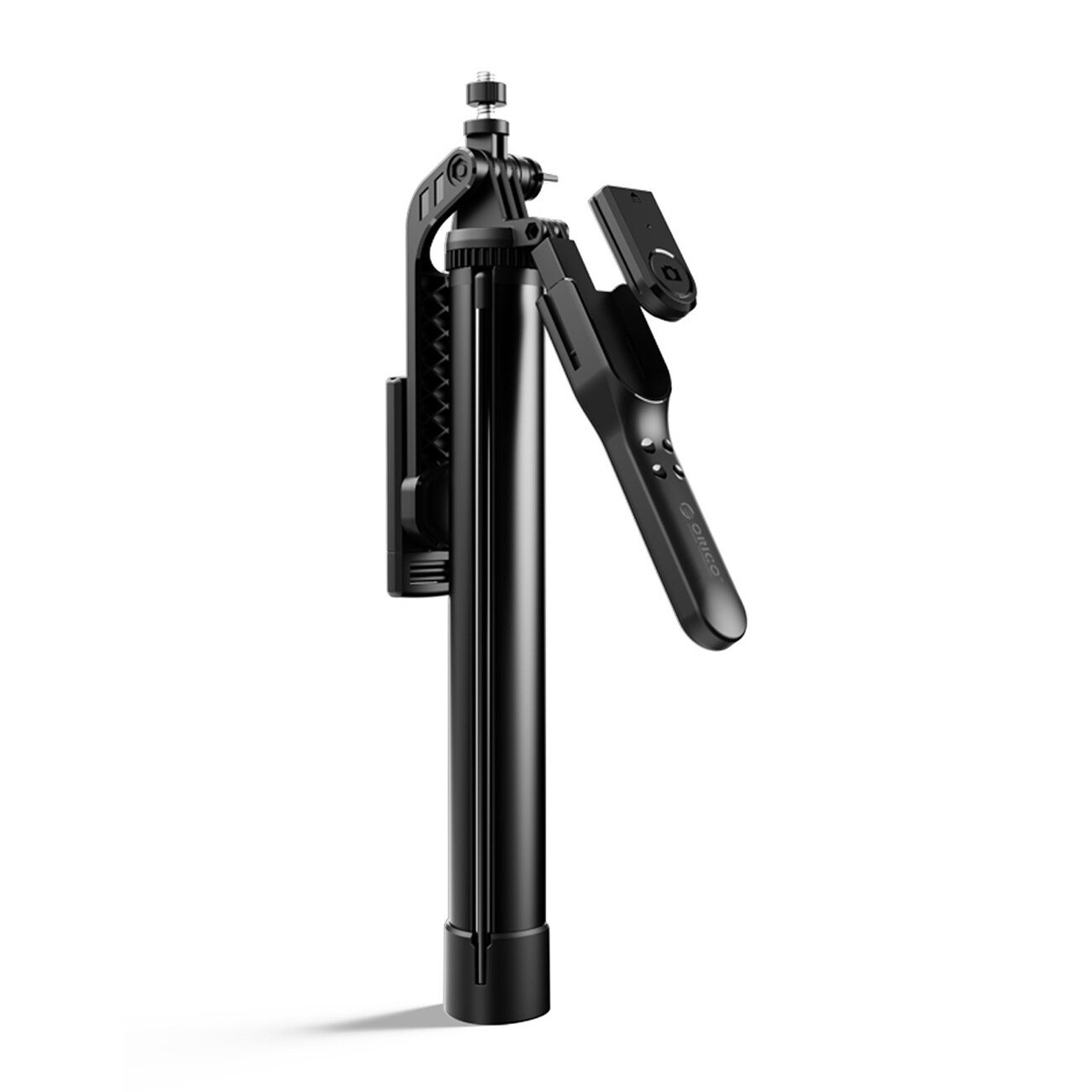 Orico SPM170 -selfiekeppi, kolmijalka, 1/4", puhelimen kameraan, Bluetooth 5.2 – musta
