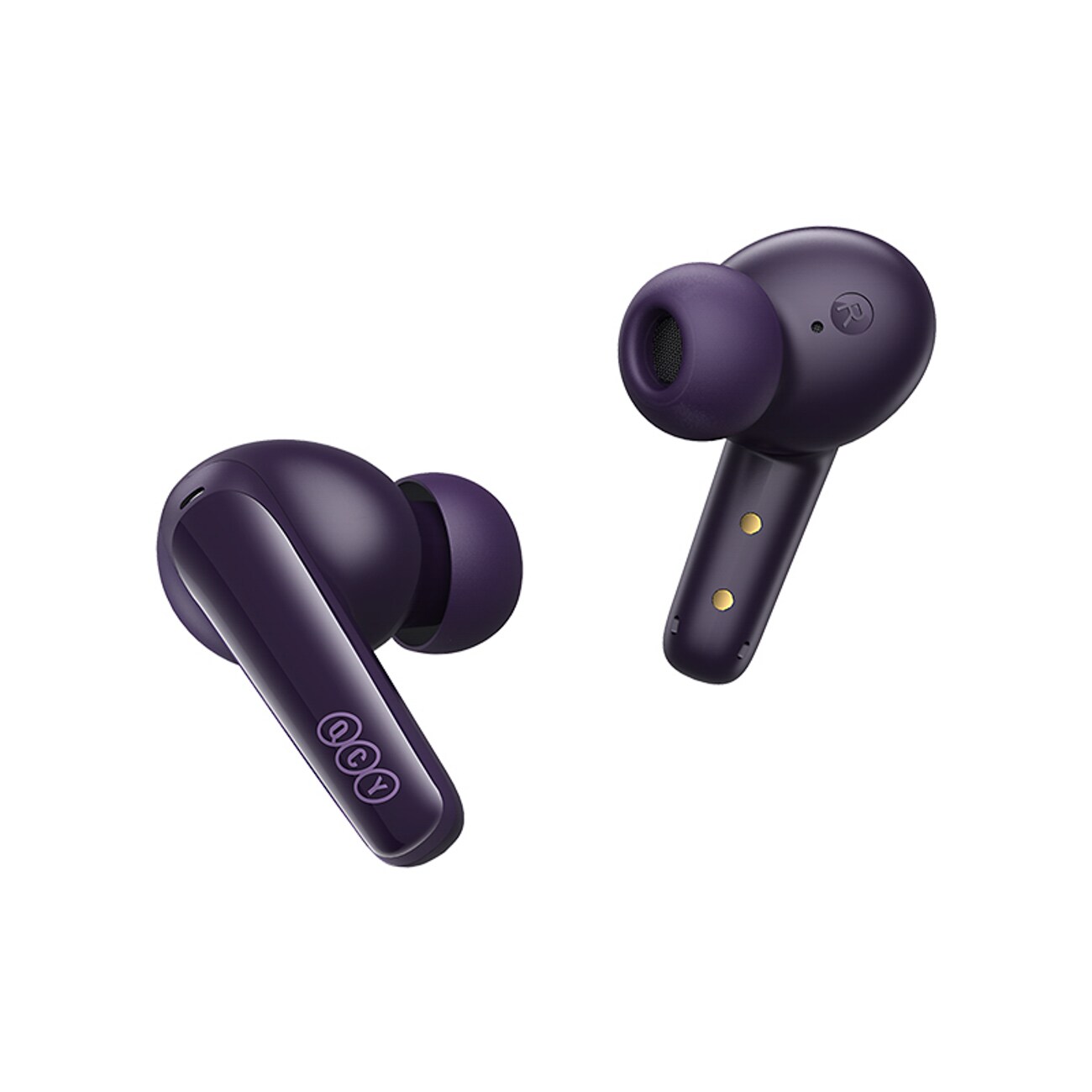 QCY T13X -korvakuulokkeet, ENC, IPX5, Bluetooth 5.3 – violetti