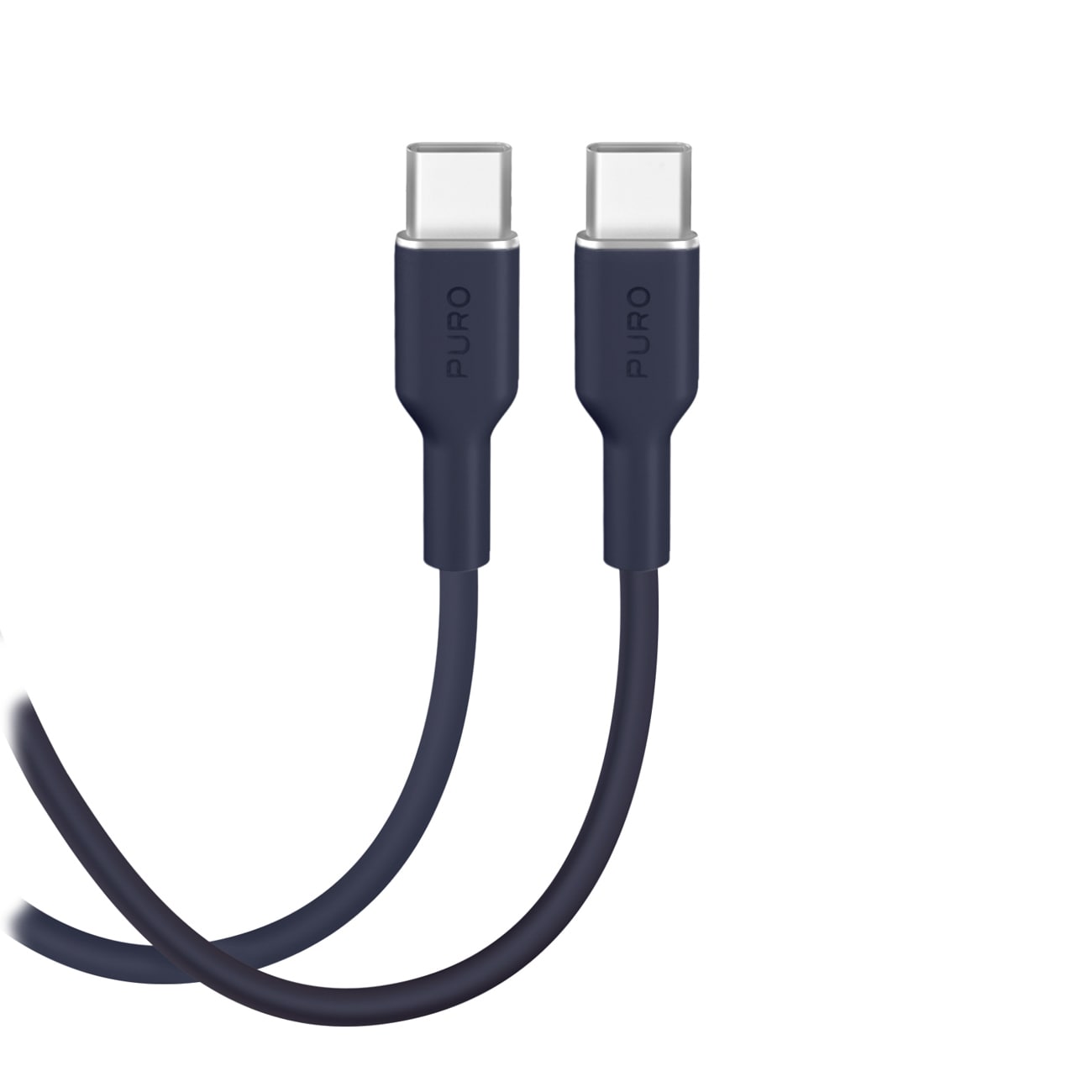 Puro ICON USB-C – USB-C-kaapeli 1,5 m – tummansininen
