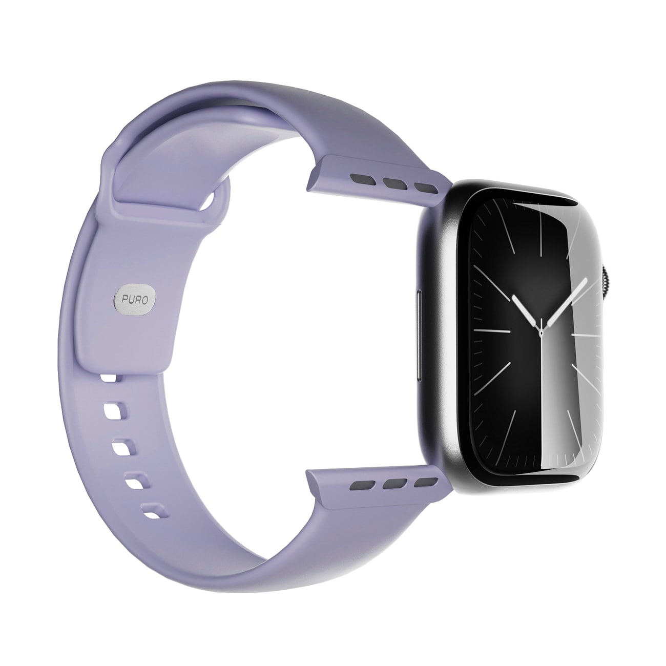 Puro Icon -ranneke Apple Watch 38/40/41/42 mm:lle – violetti