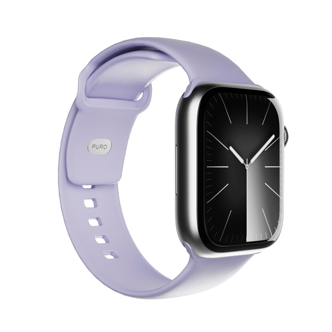 Puro Icon -ranneke Apple Watch 38/40/41/42 mm:lle – violetti