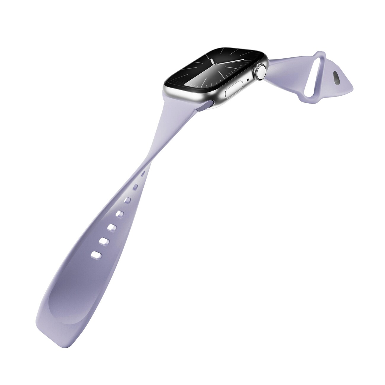 Puro Icon -ranneke Apple Watch 38/40/41/42 mm:lle – violetti