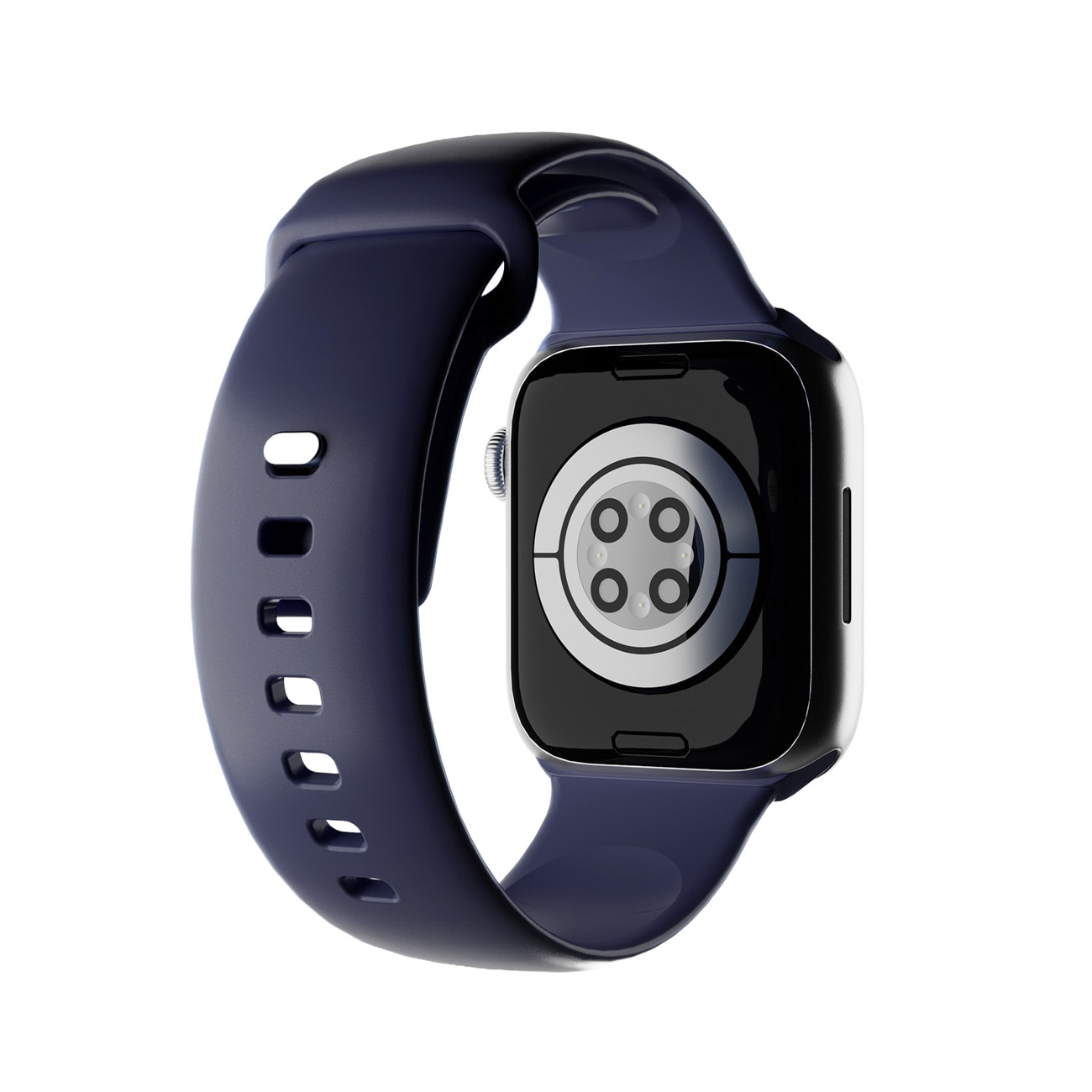 Puro Icon -ranneke Apple Watch 44/45/46/49 mm:lle – tummansininen