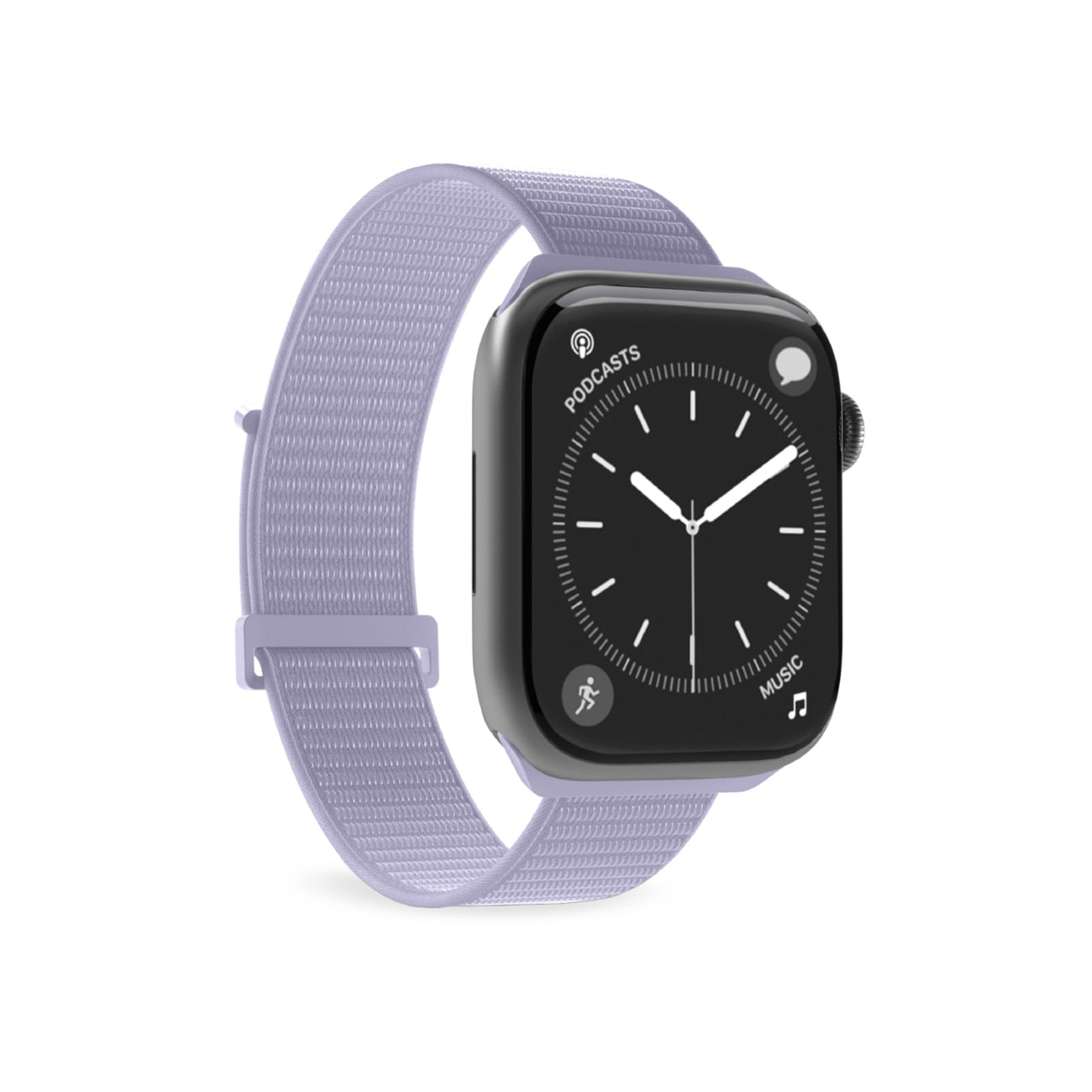 Puro Sport -ranneke Apple Watch 38/40/41/42 mm:lle – violetti