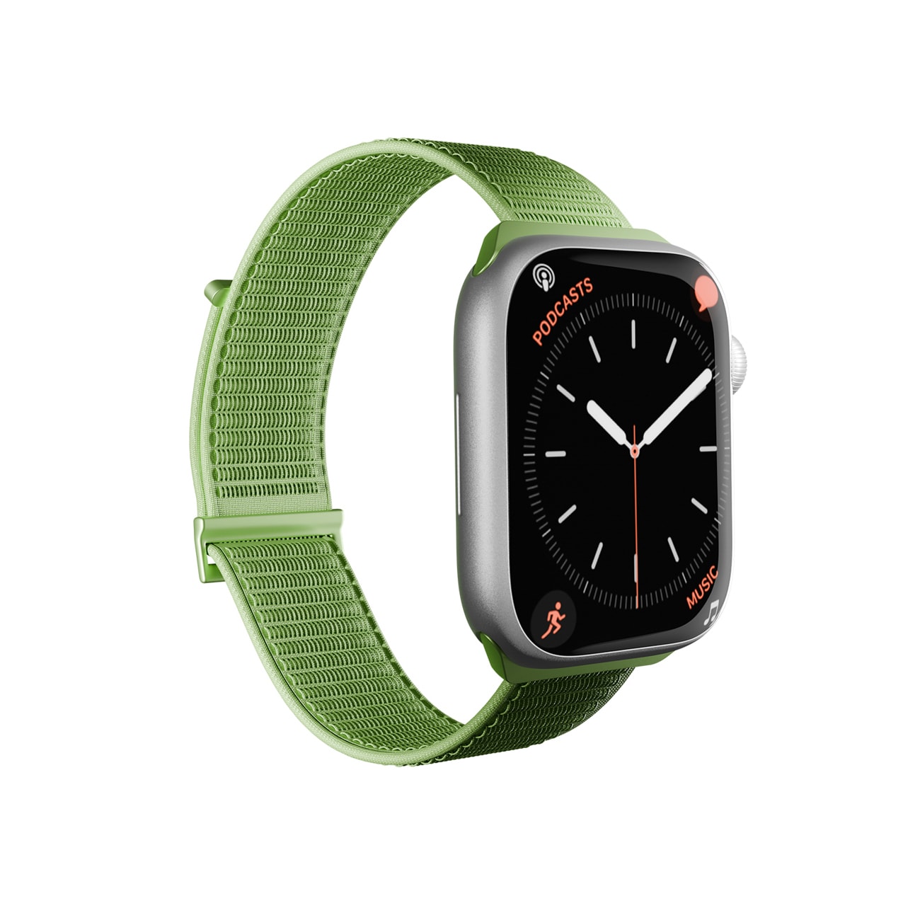 Puro Sport -ranneke Apple Watch 38/40/41/42 mm:lle – vihreä